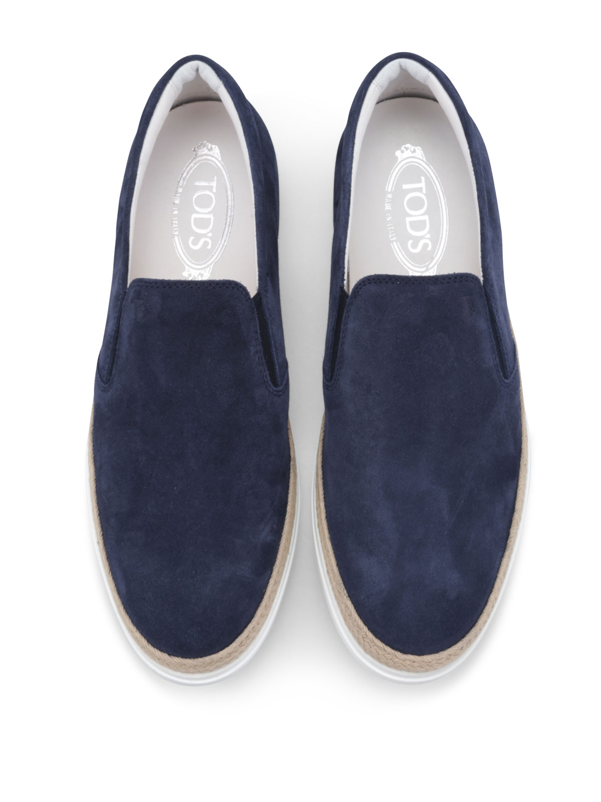 Shop Tod's Mocasines/zapatillas Azules