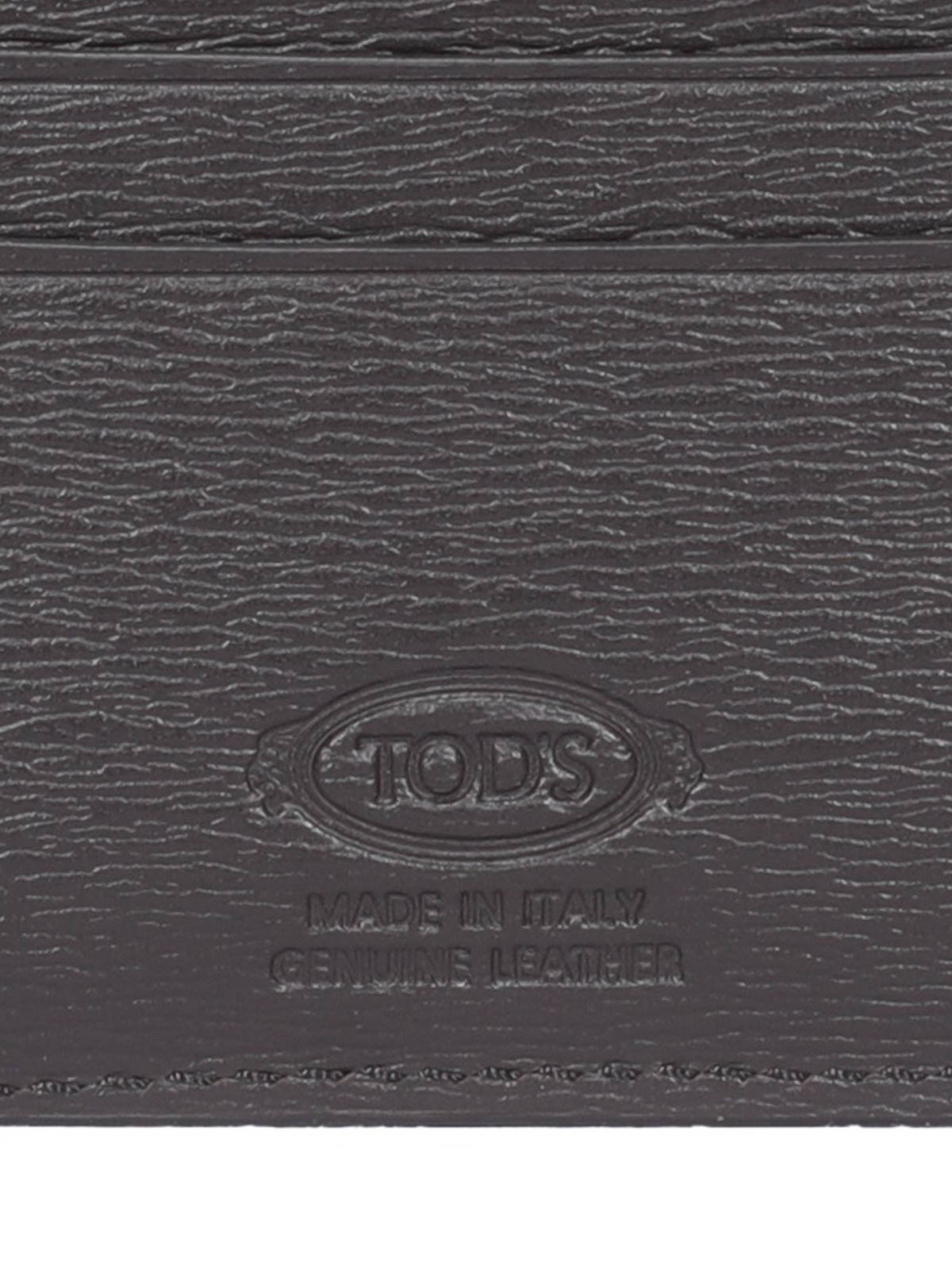 Tod's Men's T Timeless Leather Bifold Wallet