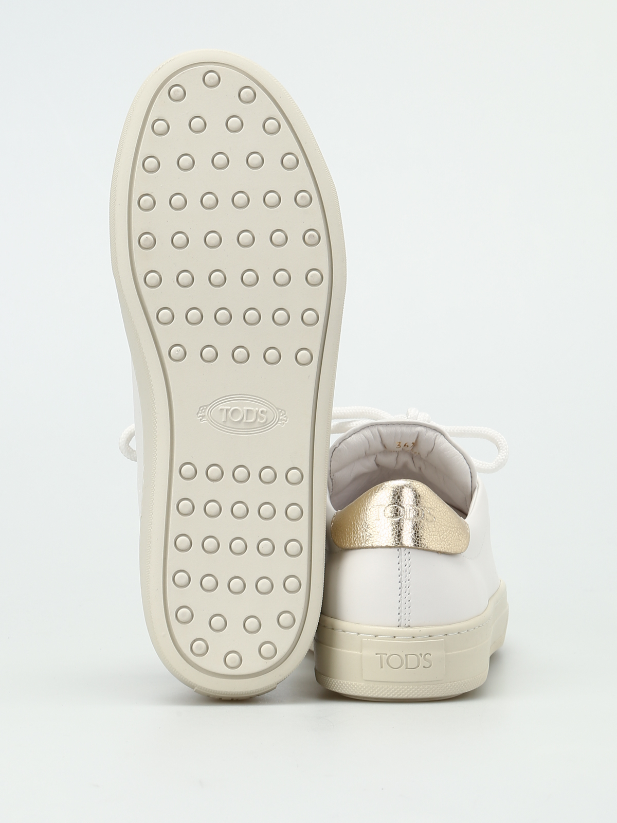 Tod's XK tassel detail leather sneakers - White