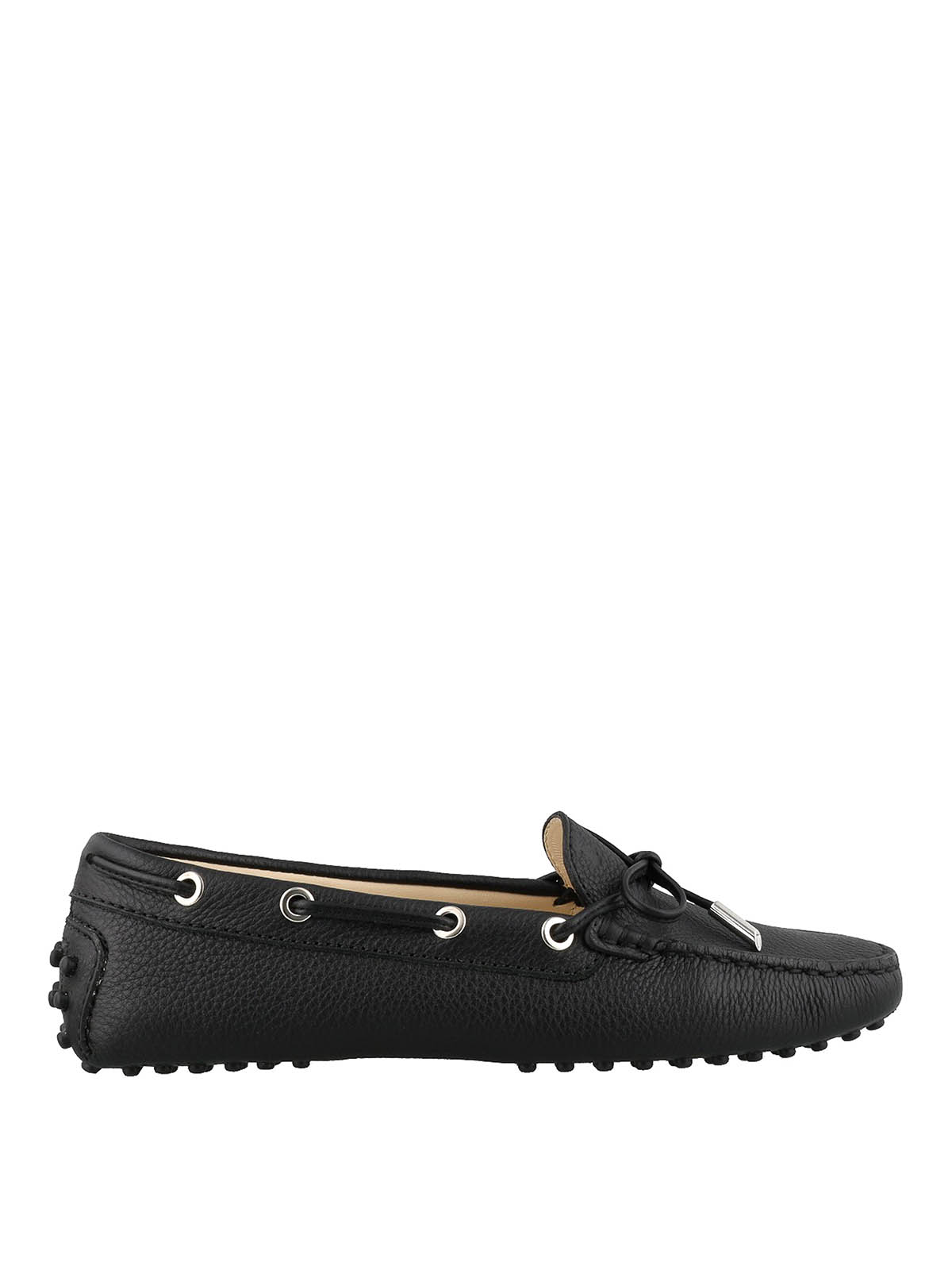 Tod's Gommino Driving Loafers In Black
