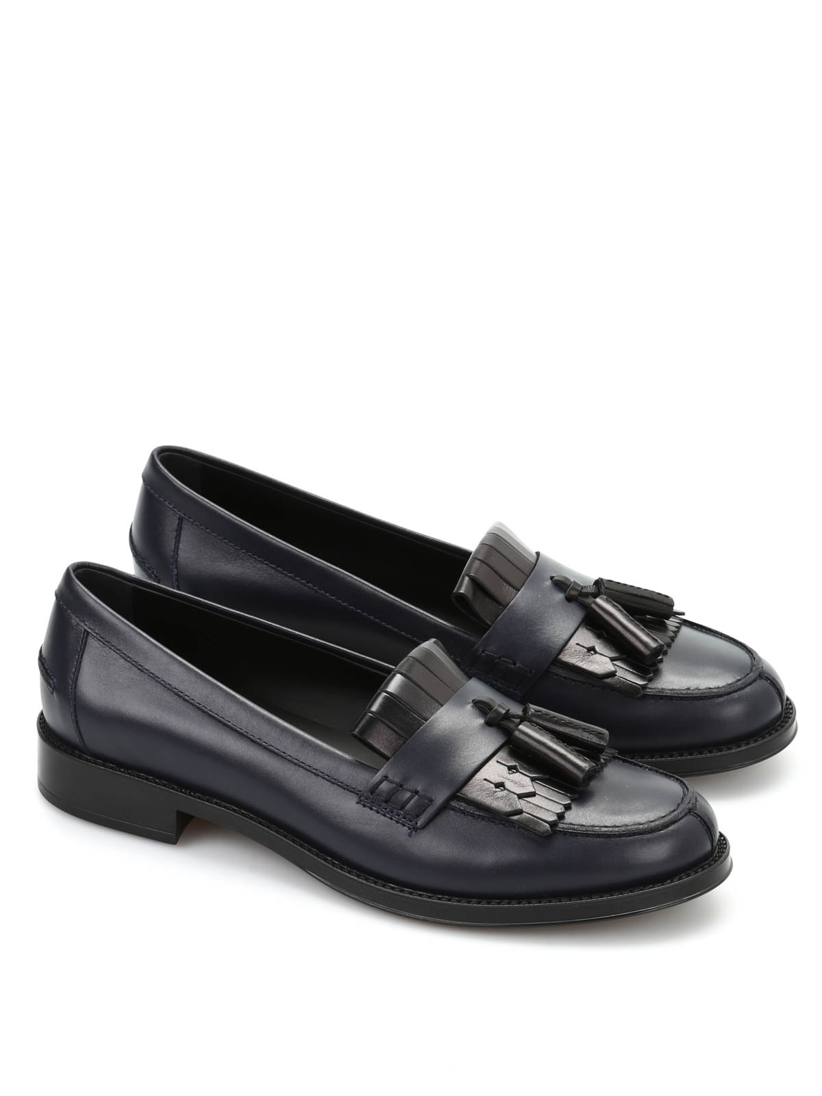 Tod's Gomma Frangia Nappine - Dark Blue|XXW0RU0N360G0C027M