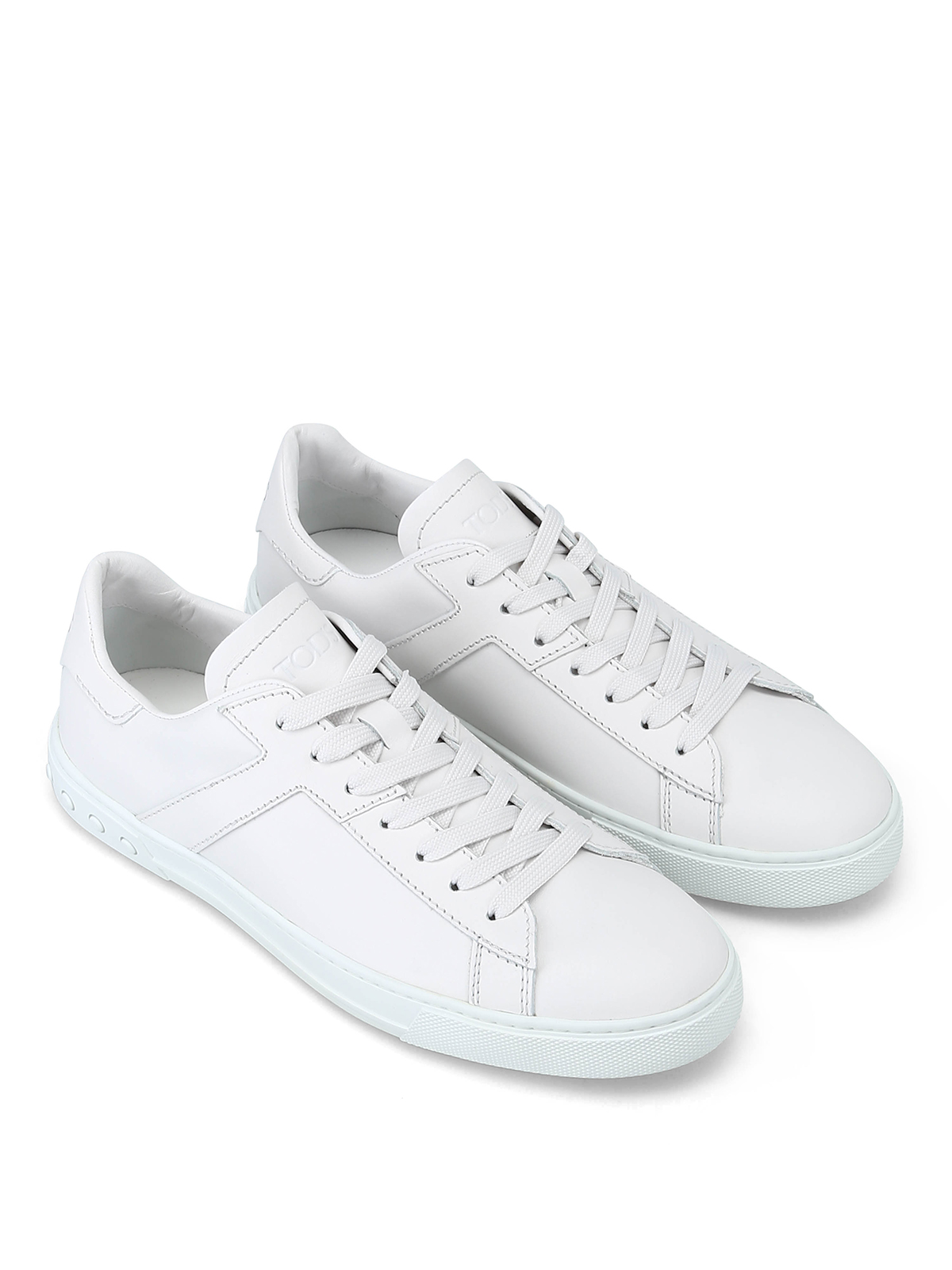 Tod's Side T white leather sneakers XXM0XY0R0907WRB003