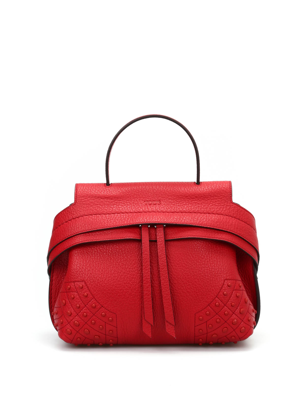 Tod s Mini Wave Bag Rot Damen XBWAMRJ1101SRKR402 THEBS