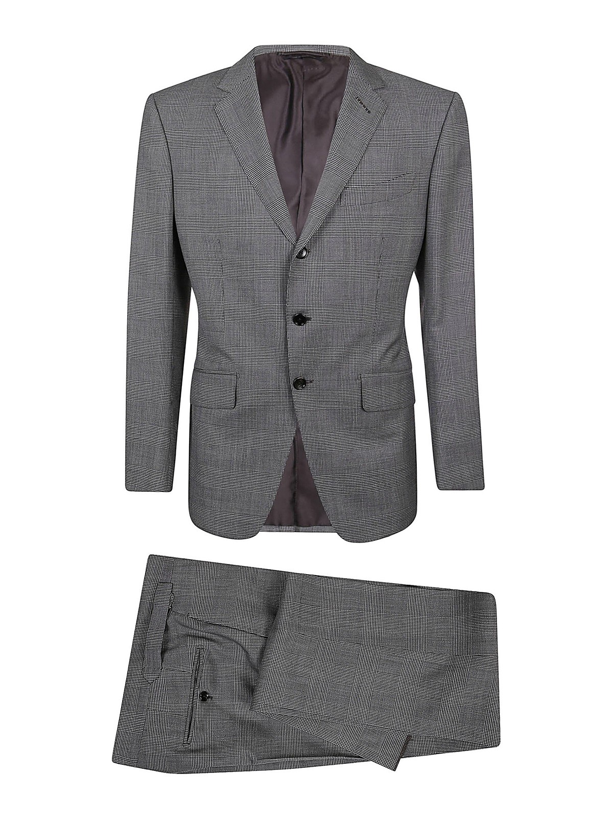Elegante Anzüge Tom Ford Eleganter Anzug Gemustert 21454C811R26
