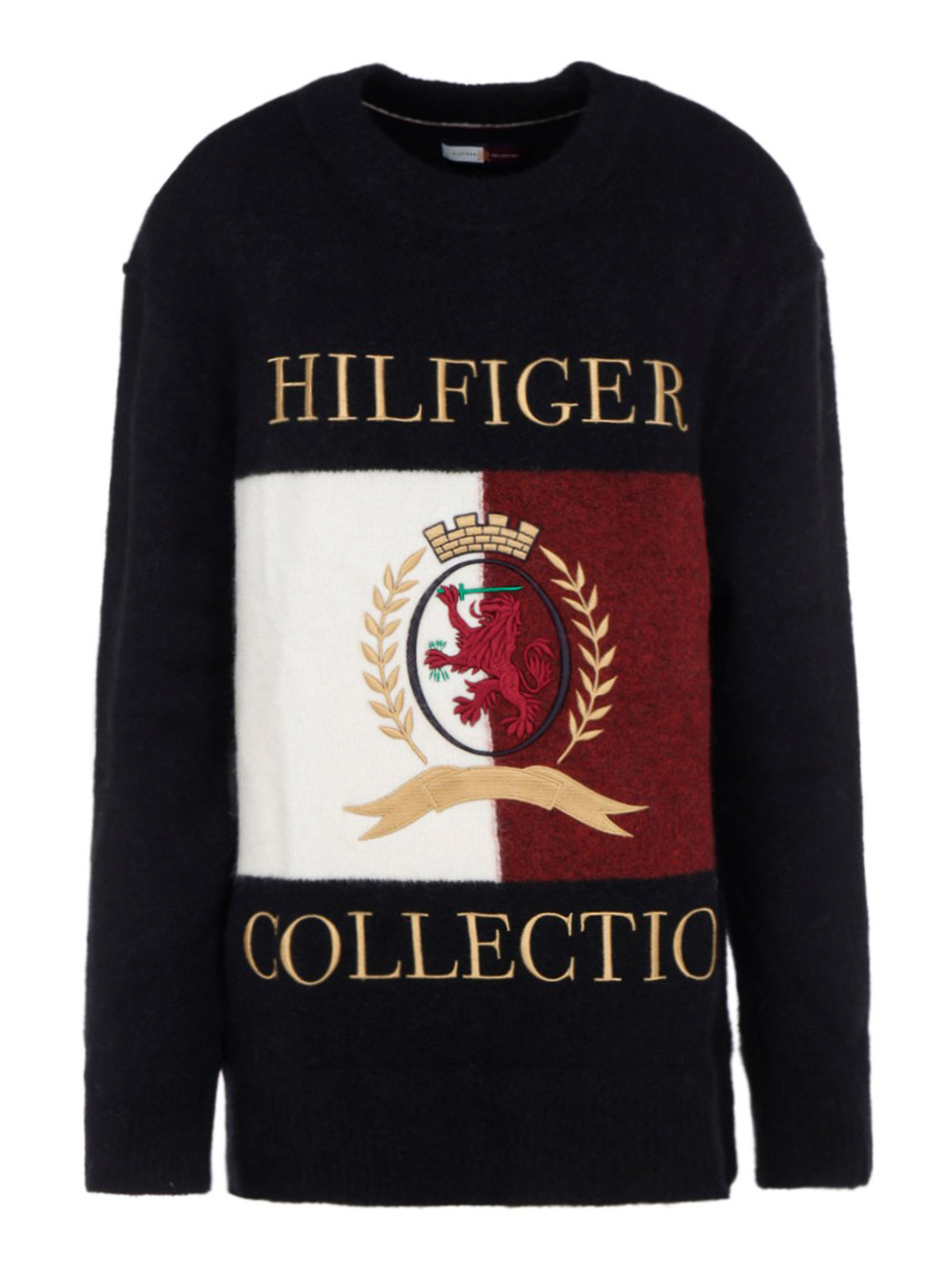 Tommy hilfiger clearance colour block jumper