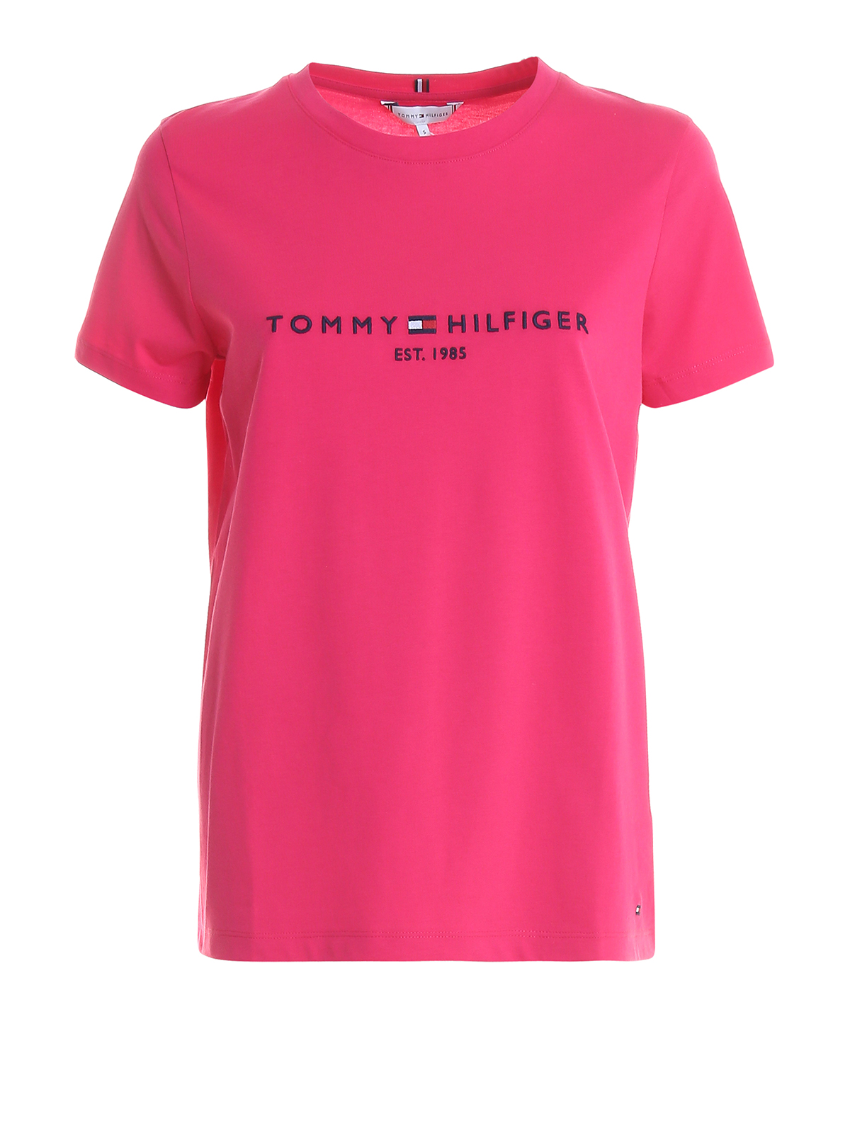 Camisetas Tommy Hilfiger Camiseta - Rosado - WW0WW26868TZ8