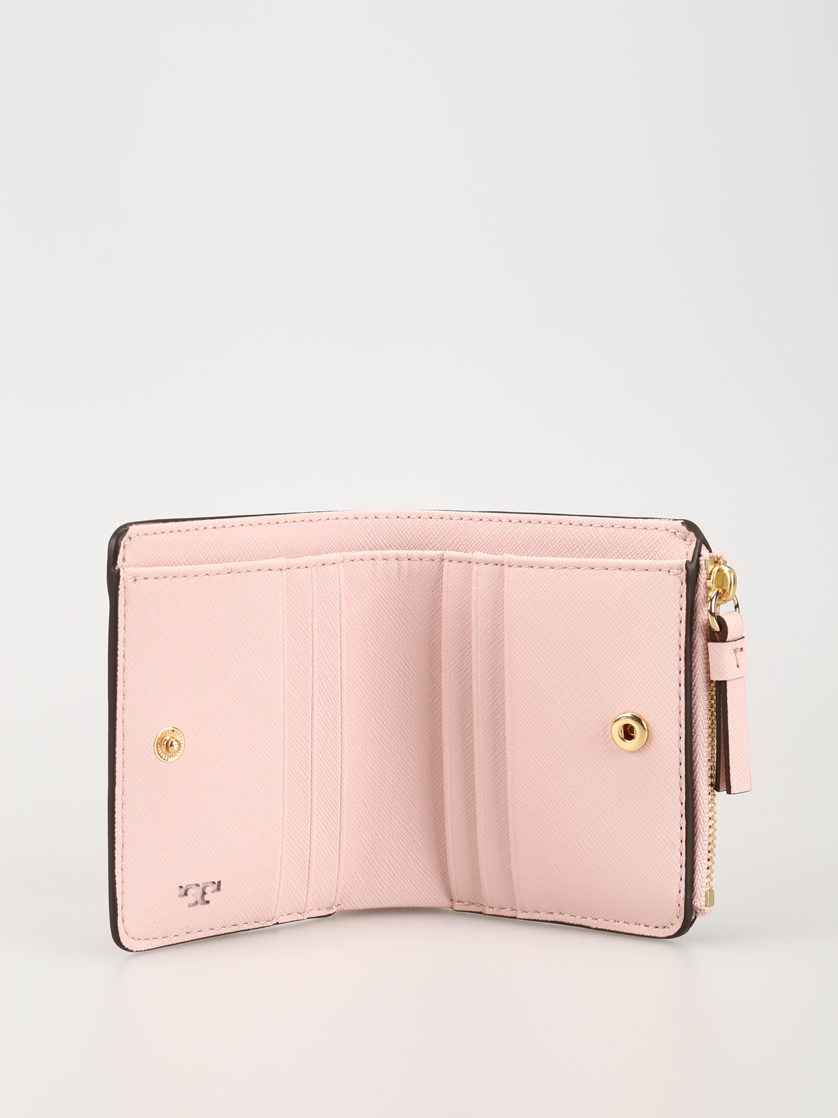 TORY BURCH PINK ROBINSON WALLET WITH STRAP – Baltini