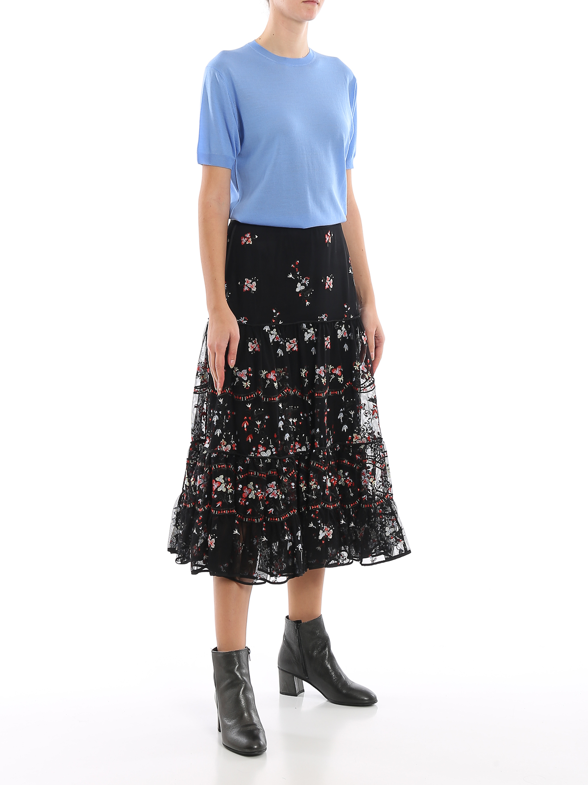 3d Floral Skirt - Etsy