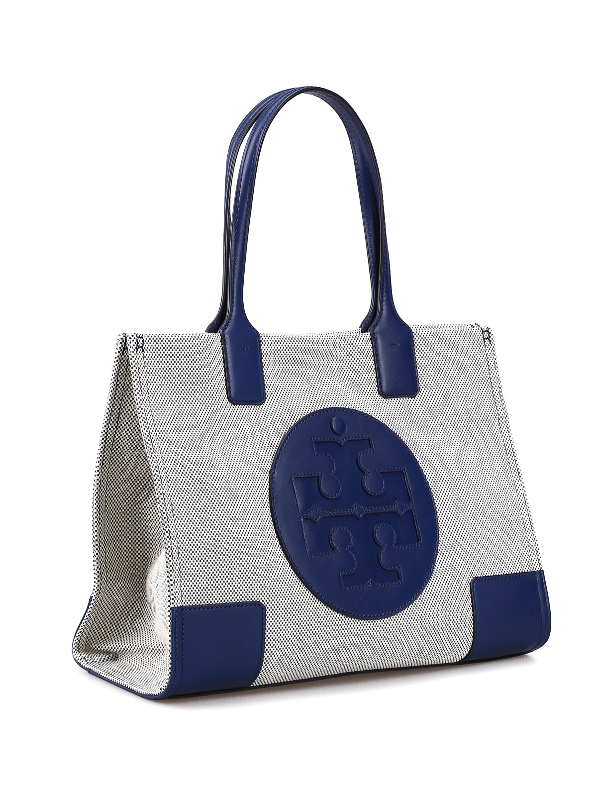 Totes bags Tory Burch - Ella maxi logo canvas mini tote bag - 45208254