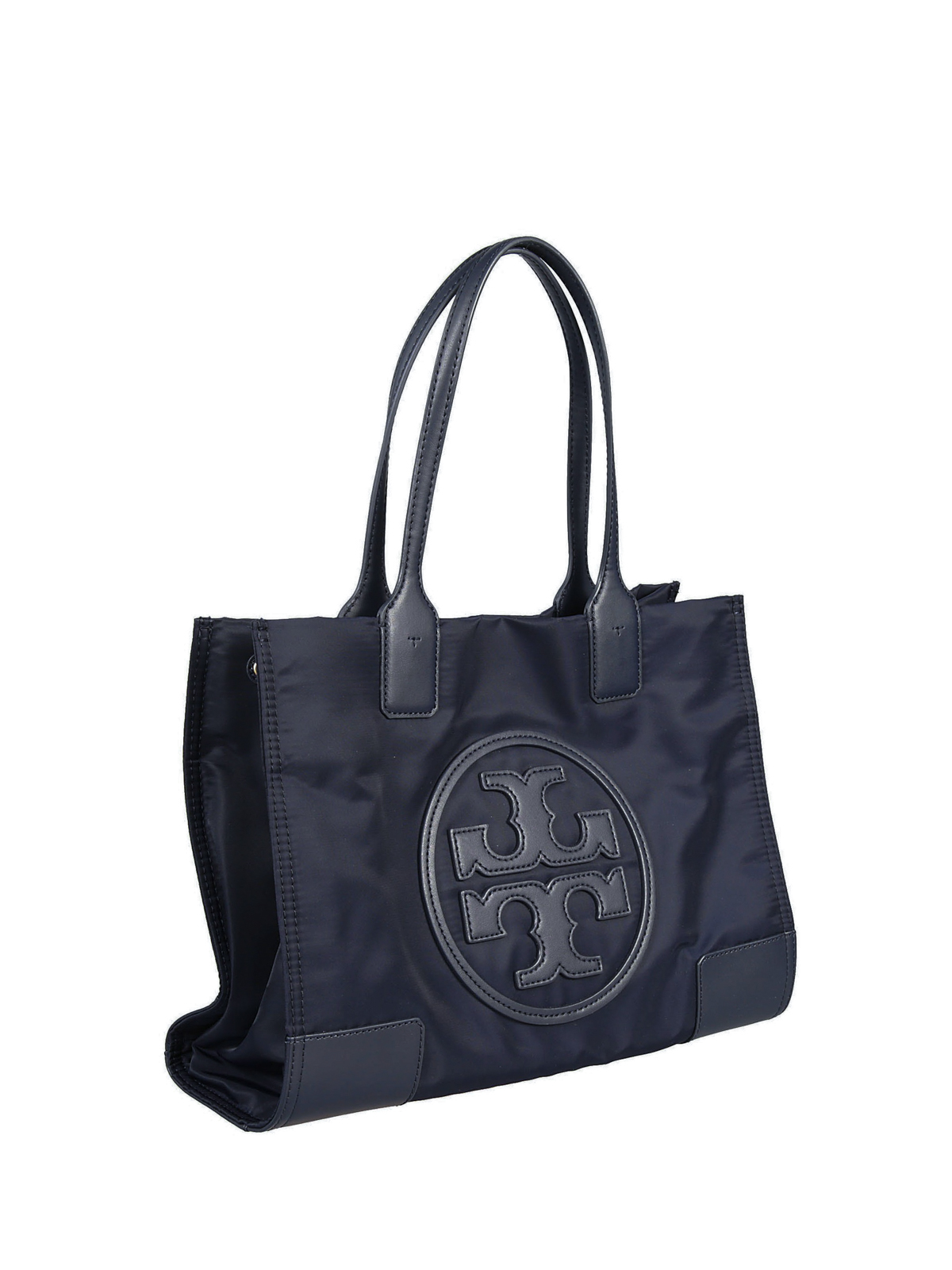 Tory Burch Ella Mini Ladies Medium Blue Nylon Tote Bag 45211405 