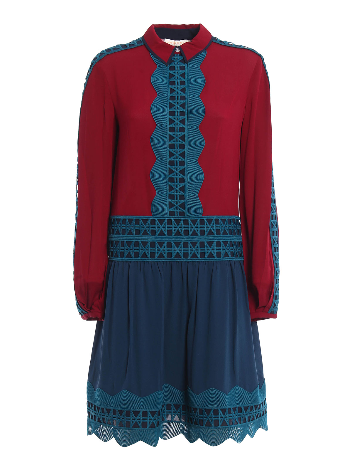 chinese dress ladies Adorn Lace Bust Maxi Dress