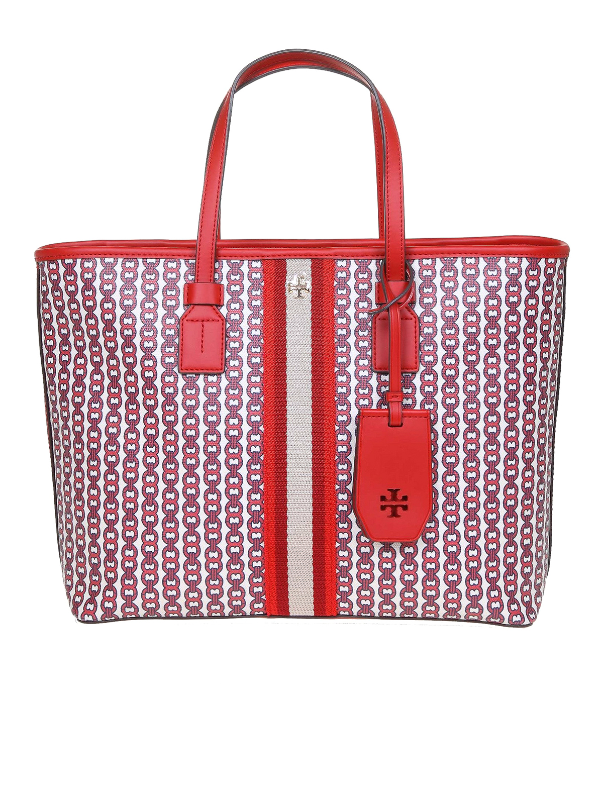 Tory Burch Gemini Link Canvas Small Tote | TotefulBags Ph