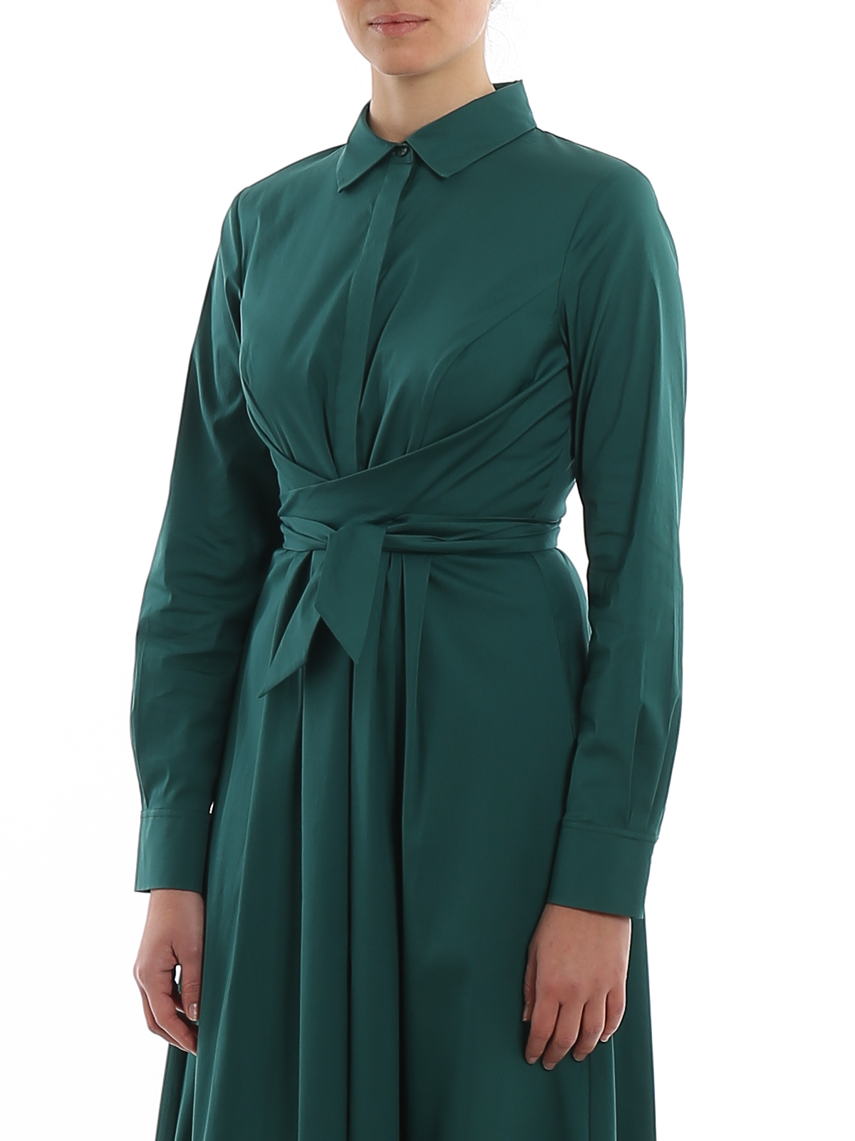 Twinset Pleated skirt shirt dress