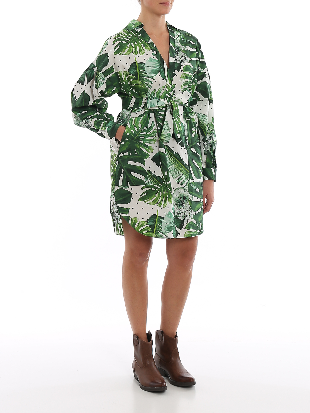 white christmas dresses The Havana Dress in Tropical Combo | XL main image 1