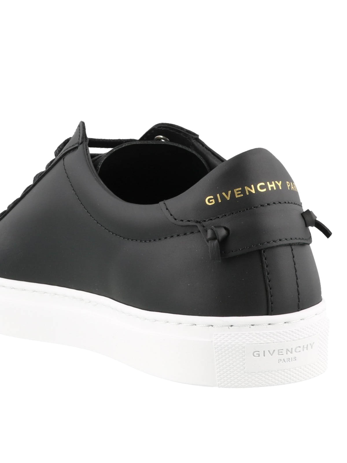 slette kold lav lektier Trainers Givenchy - Urban Street black leather sneakers - BE0003E01W001
