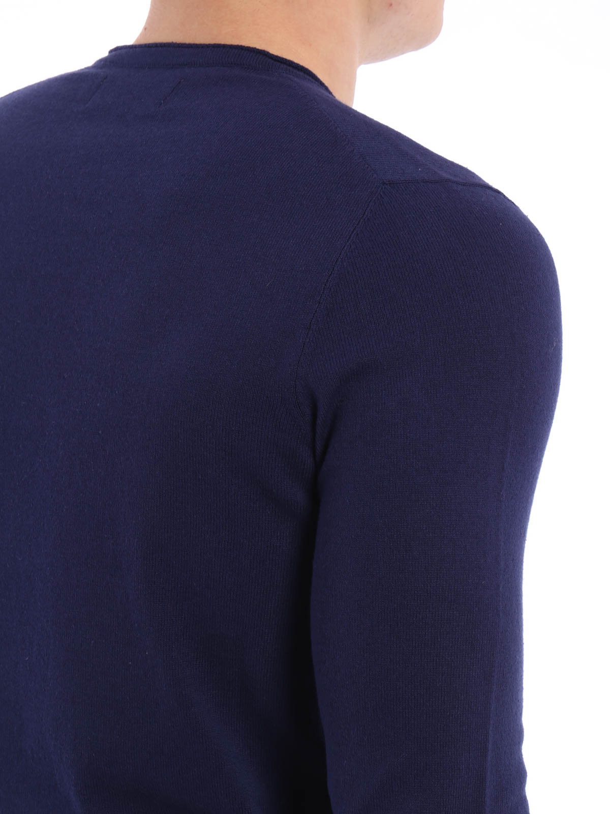 Stone Island V-neck sweater - Blue - Men | 6415503B9V0027
