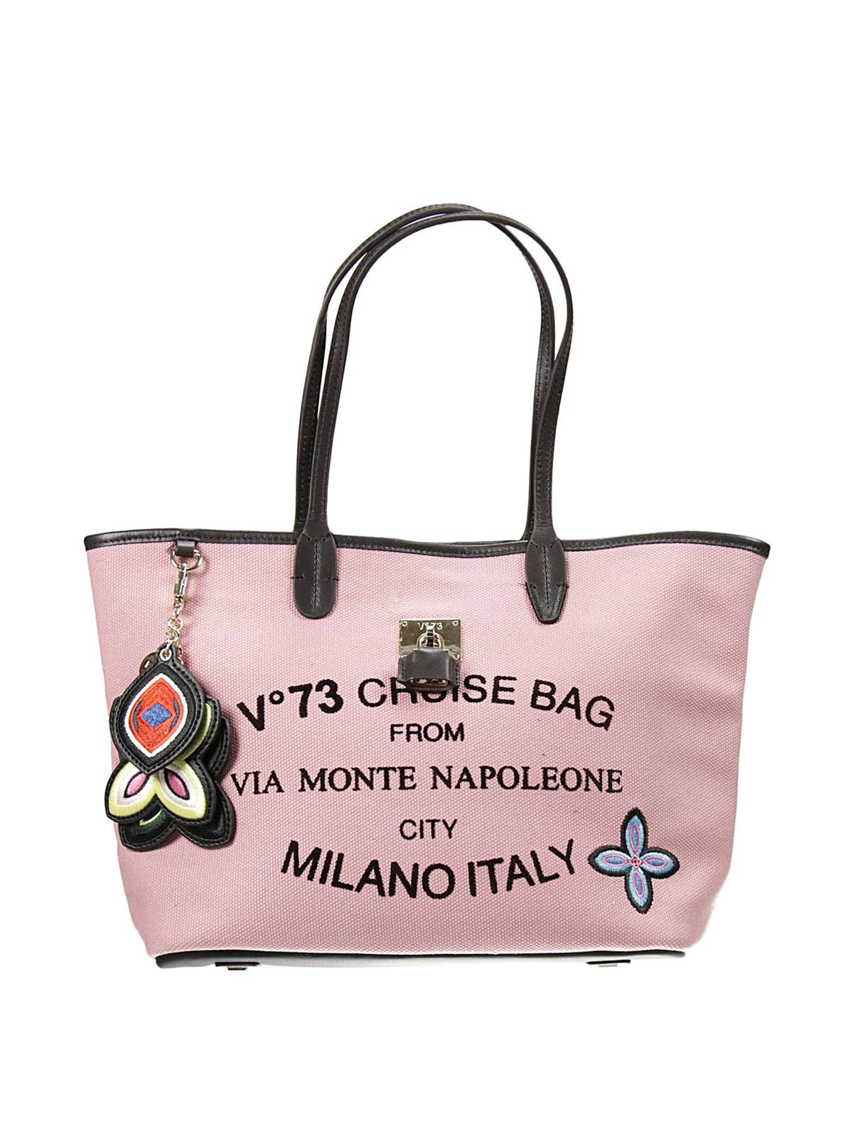 V°73 Cruise Montenapoleone Fiore small - ピンク|N3704