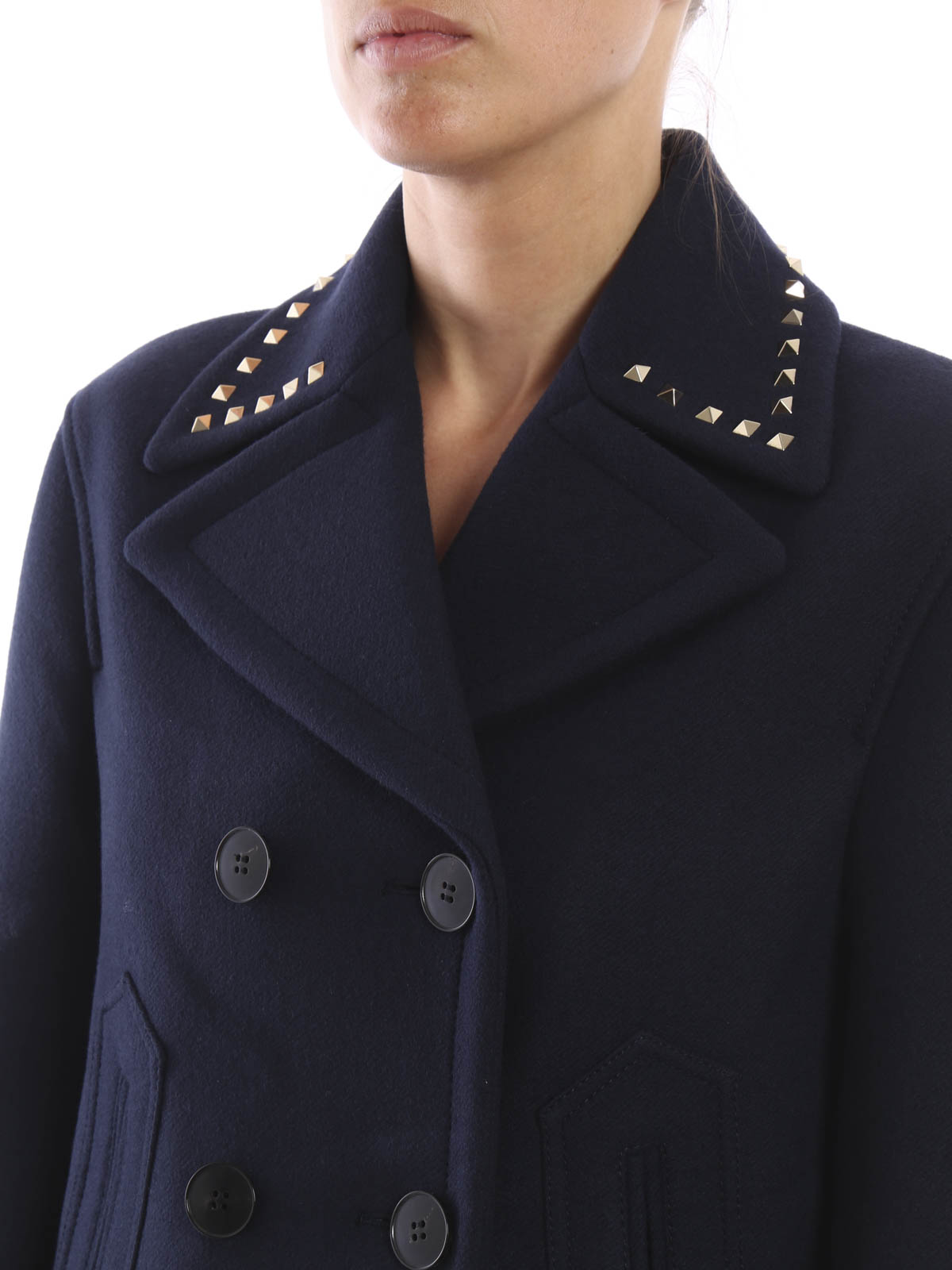 Valentino clearance rockstud coat