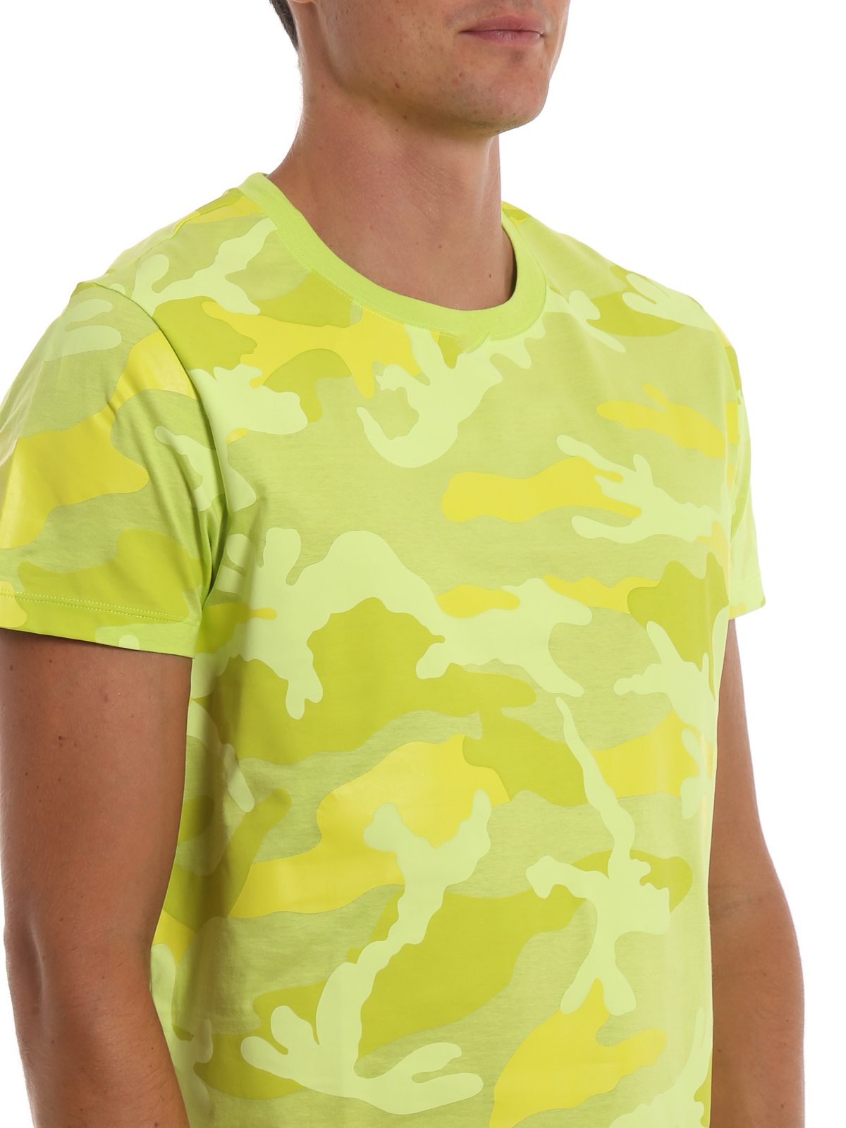 yellow camo shirt