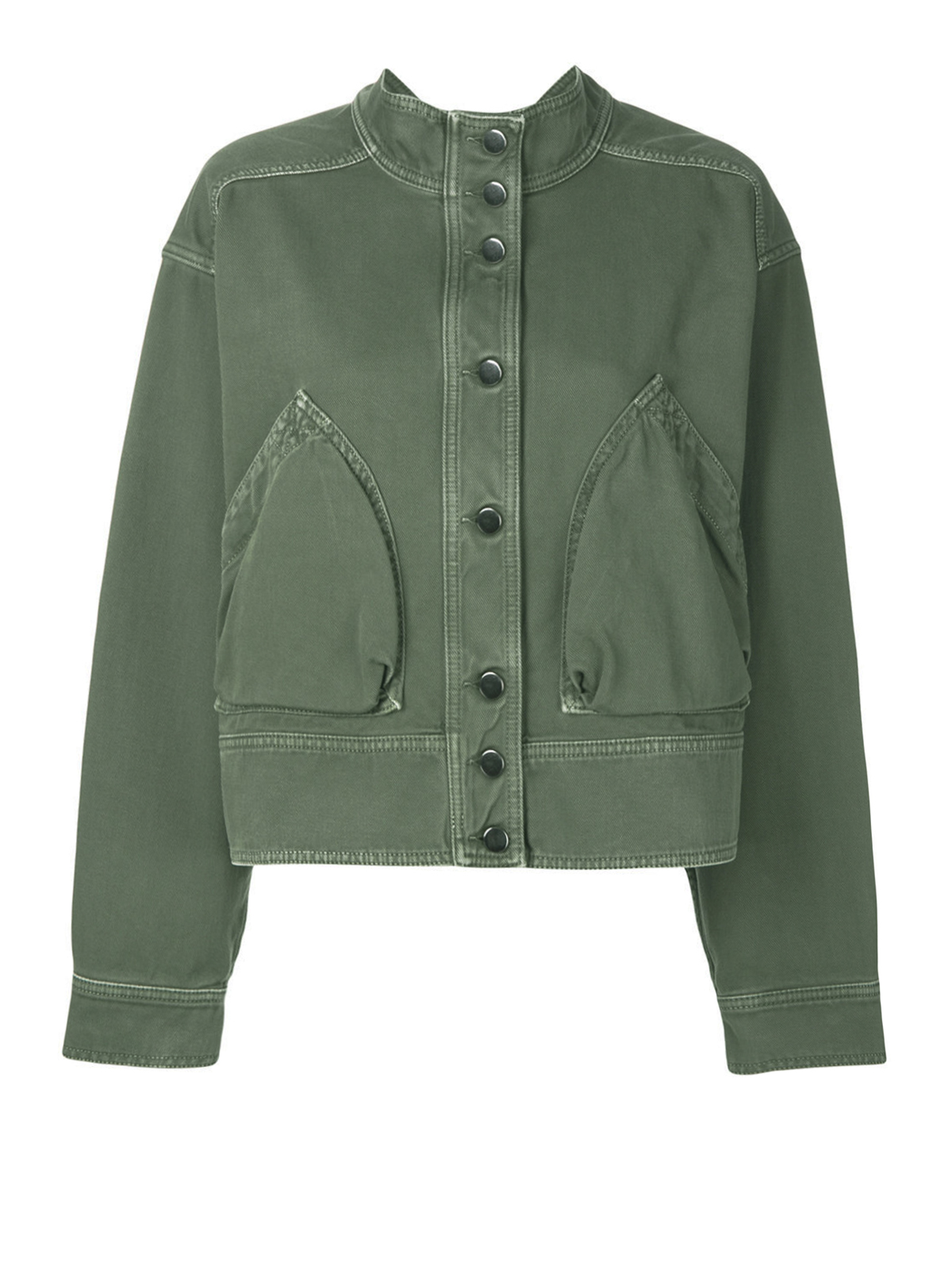 Denim jacket outlet army green