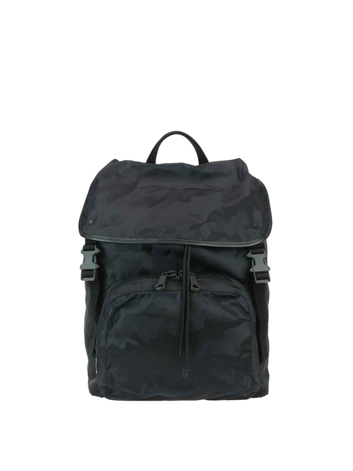 Backpacks Valentino Garavani - Black camu nylon backpack - NY0B0521NGP0NO