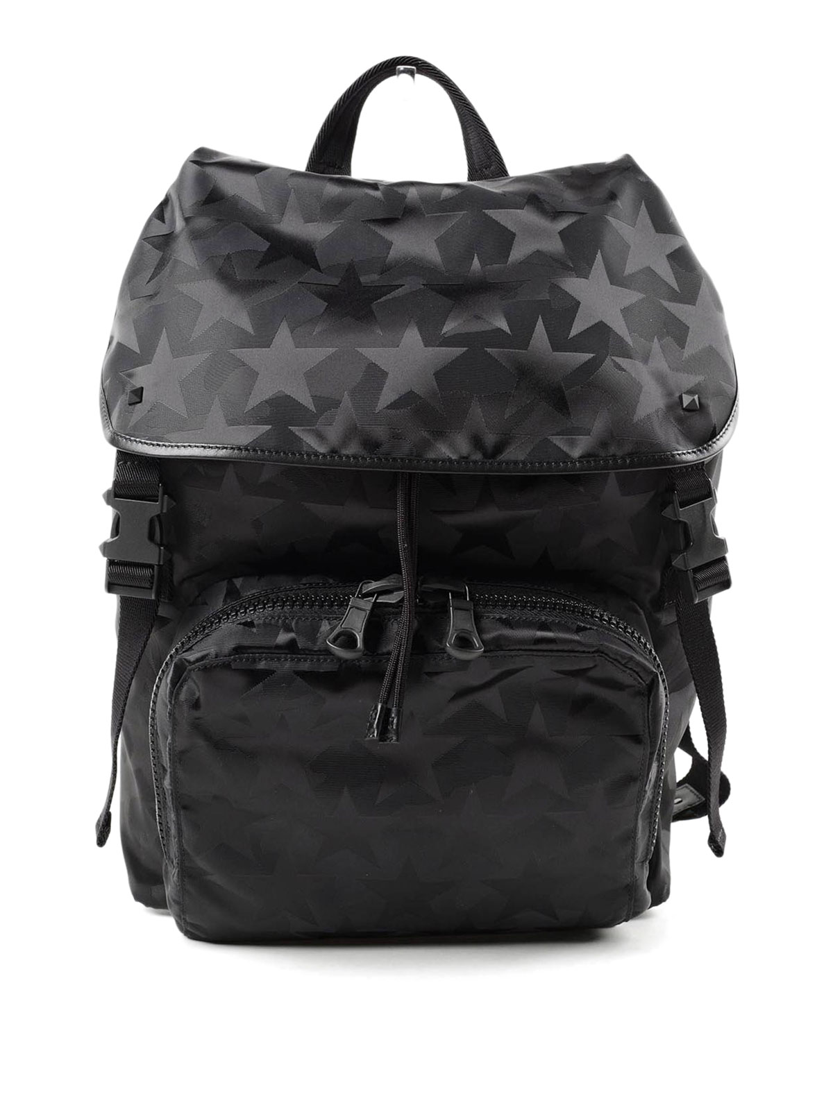 valentino backpack leather