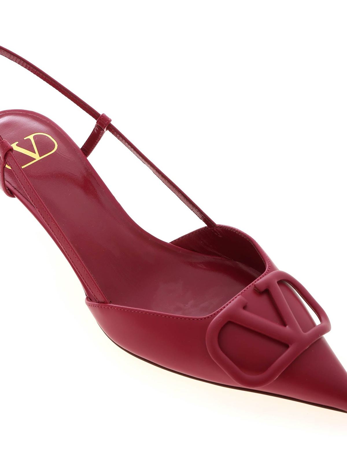 marmorering kandidatgrad Vibrere Court shoes Valentino Garavani - V Logo slingback sandals - TW2S0Q70MZF16L