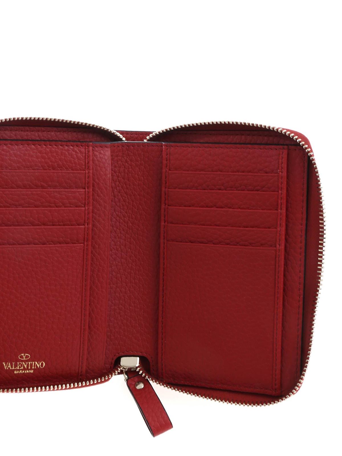Louis Vuitton Leather Red Wallets For Women For Sale