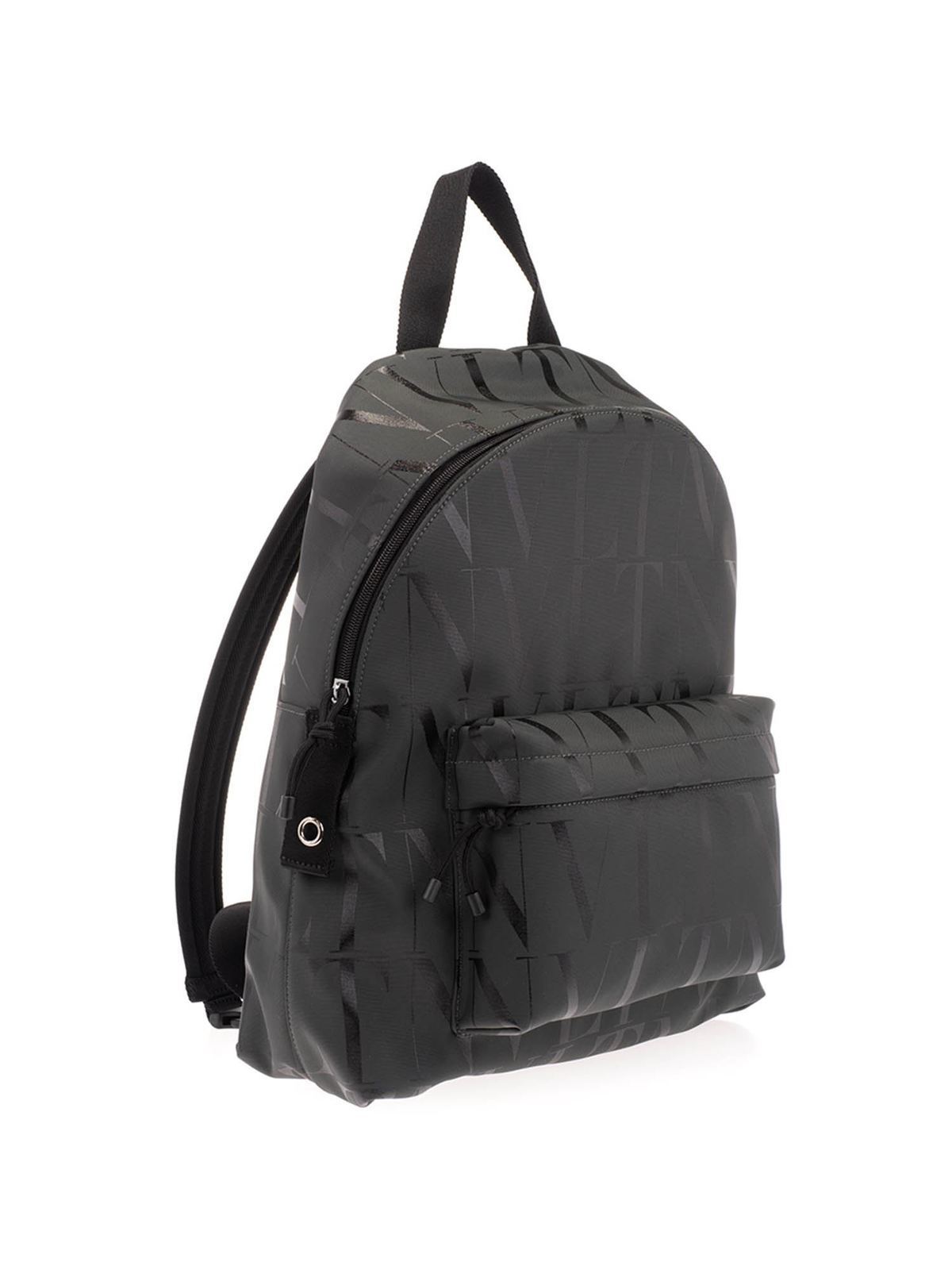 Backpacks Valentino Garavani - VLTN Times backpack in grey - UY0B0993BUK71B