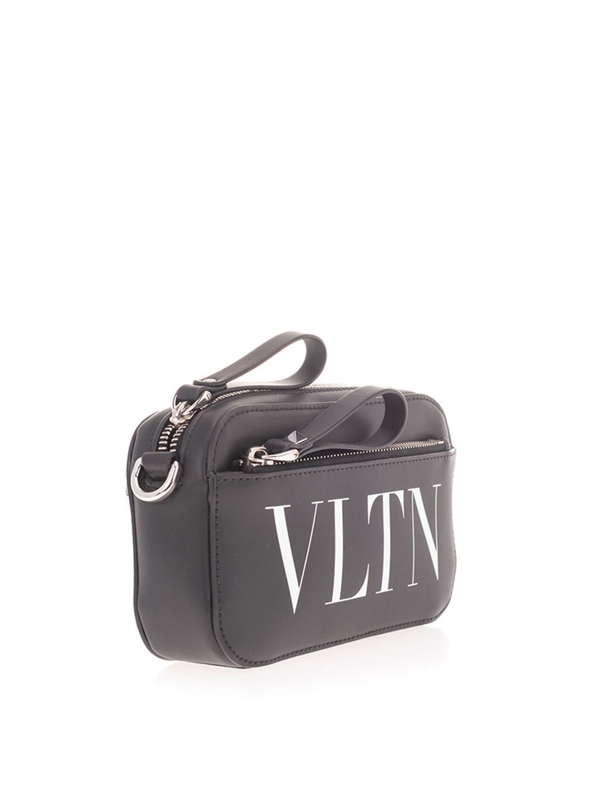 Valentino Garavani Black Mini VLTN Backpack Valentino Garavani