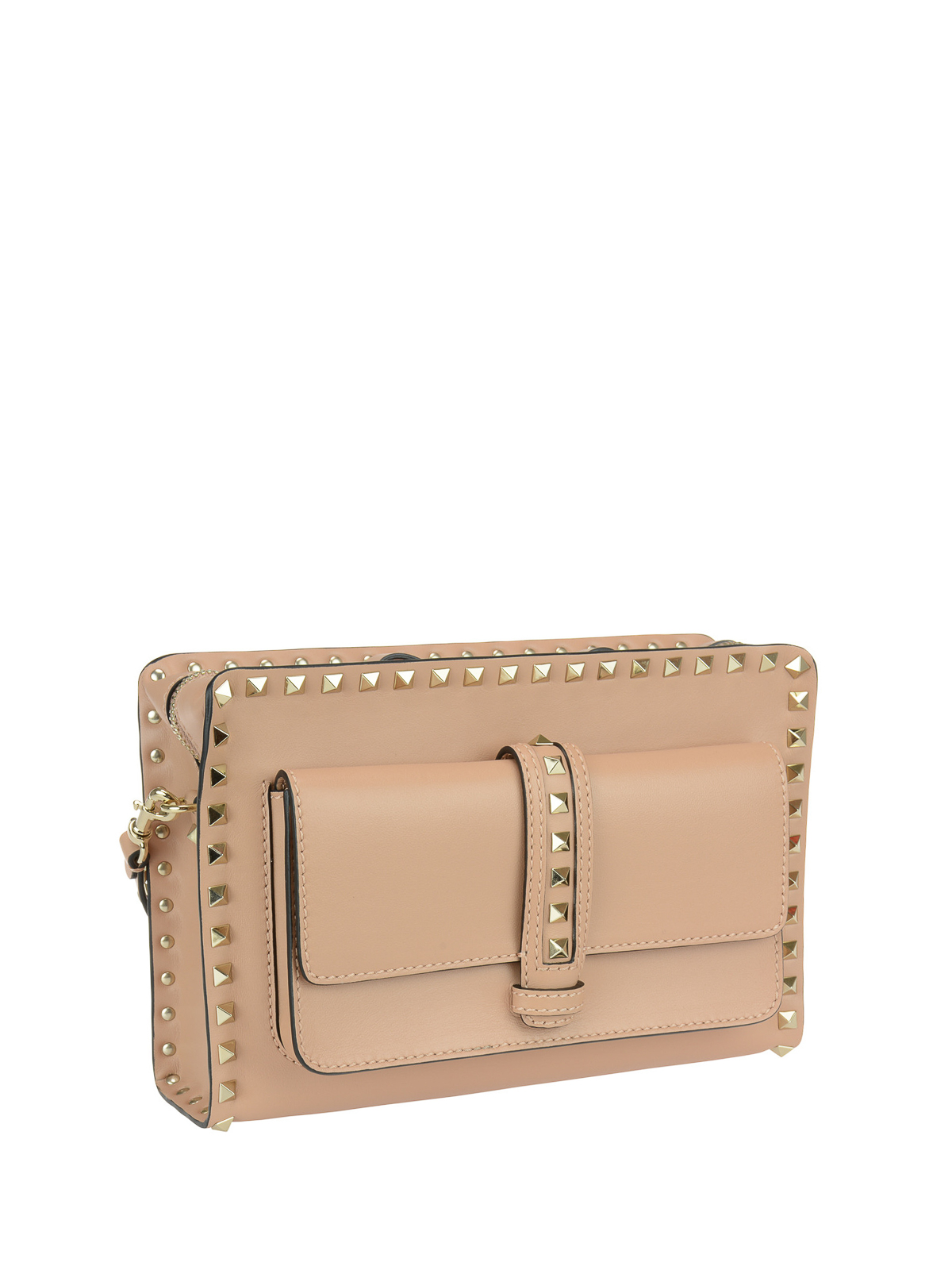 Valentino Garavani ROCKSTUD クロスボディバッグ Valentino Garavani クロスボディバッグ Rockstud - ヌード