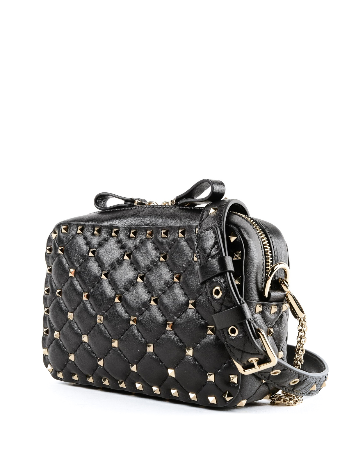国内発 VALENTINO ロックスタッド スパイク クロスボディバッグ Valentino Garavani クロスボディバッグ - Rockstud Spike