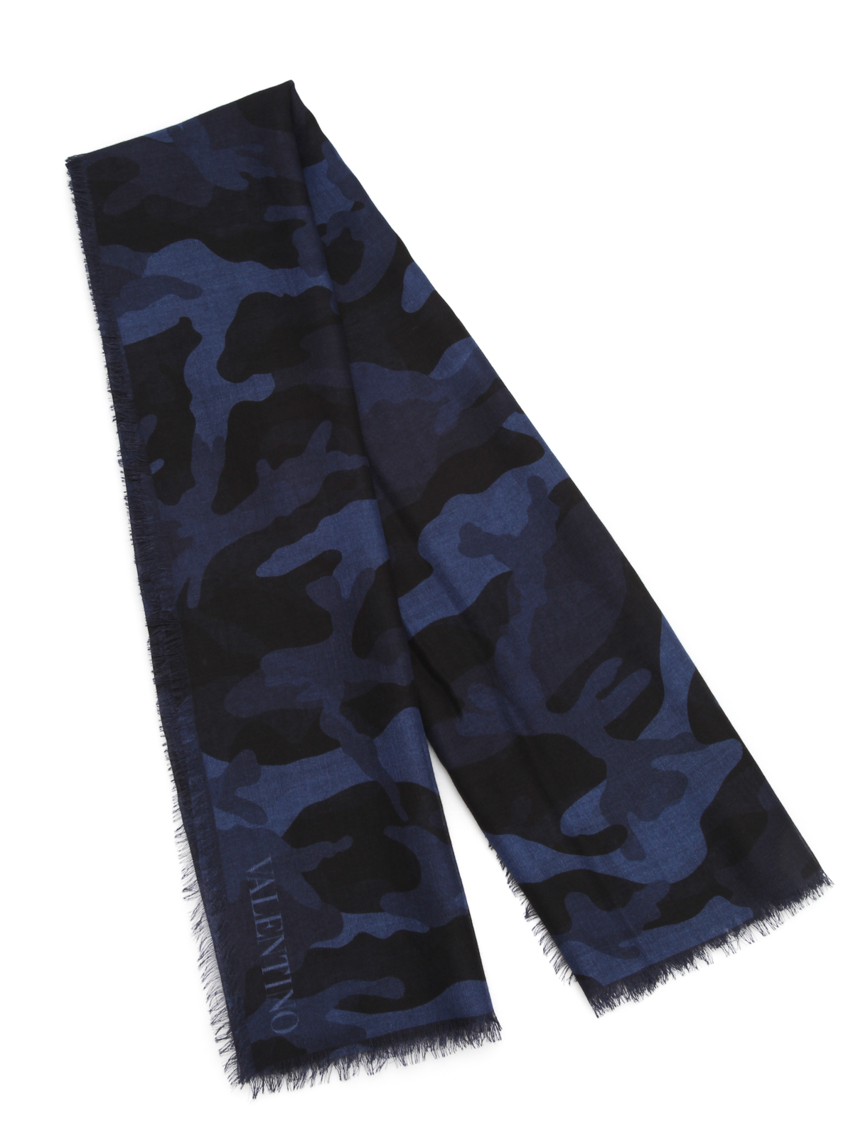 Valentino shop camouflage scarf