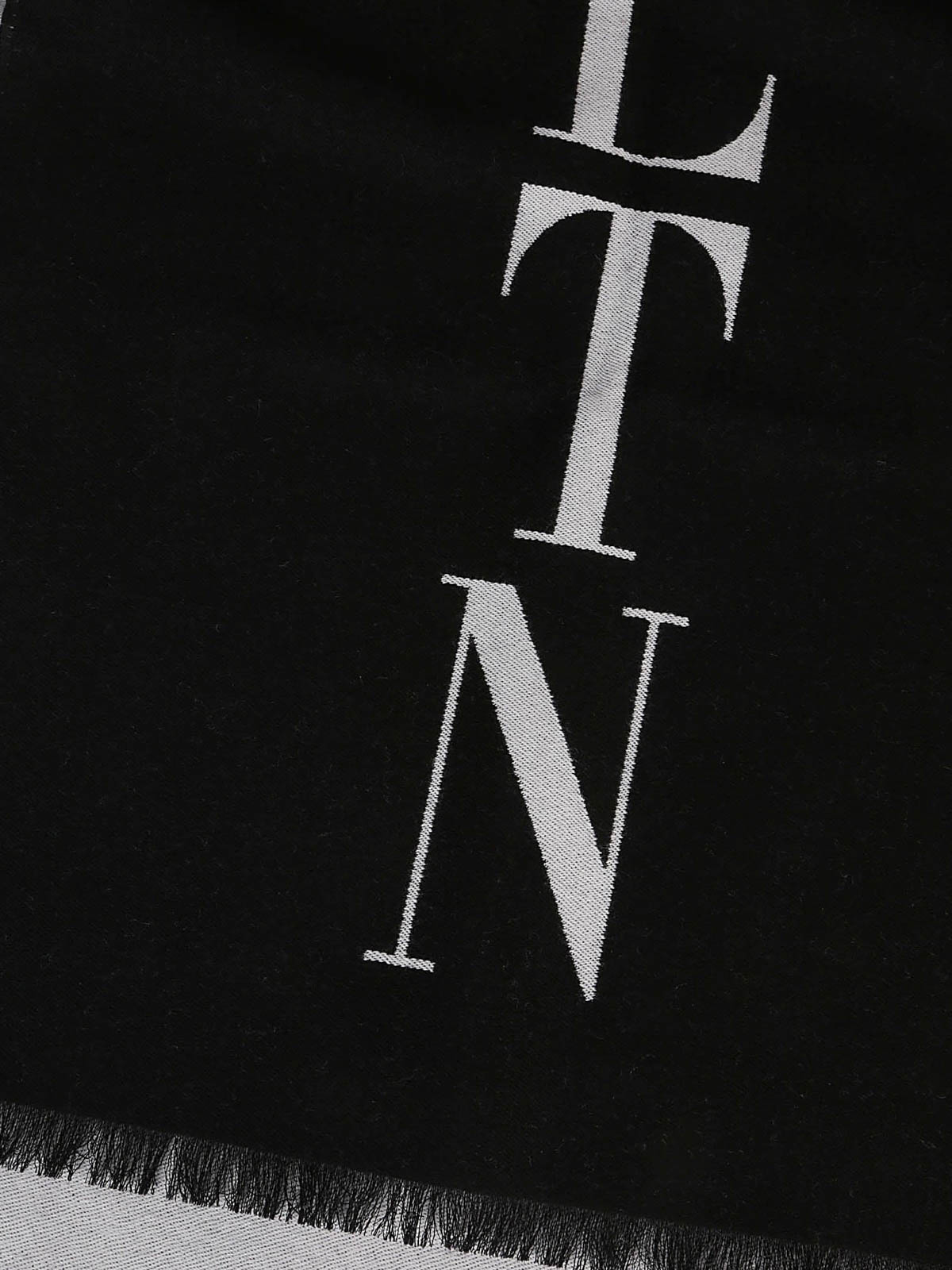Valentino Garavani VLTN wool and silk scarf - Men|RU2ER023DFL0NI
