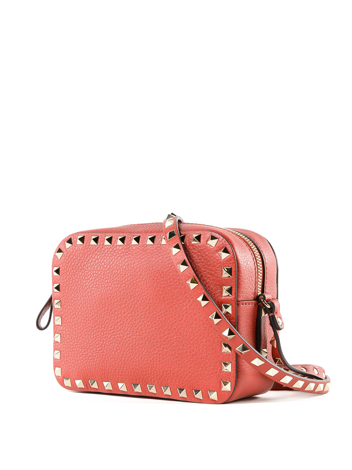 Valentino Garavani - Pink Rockstud Small Shoulder Camera Bag