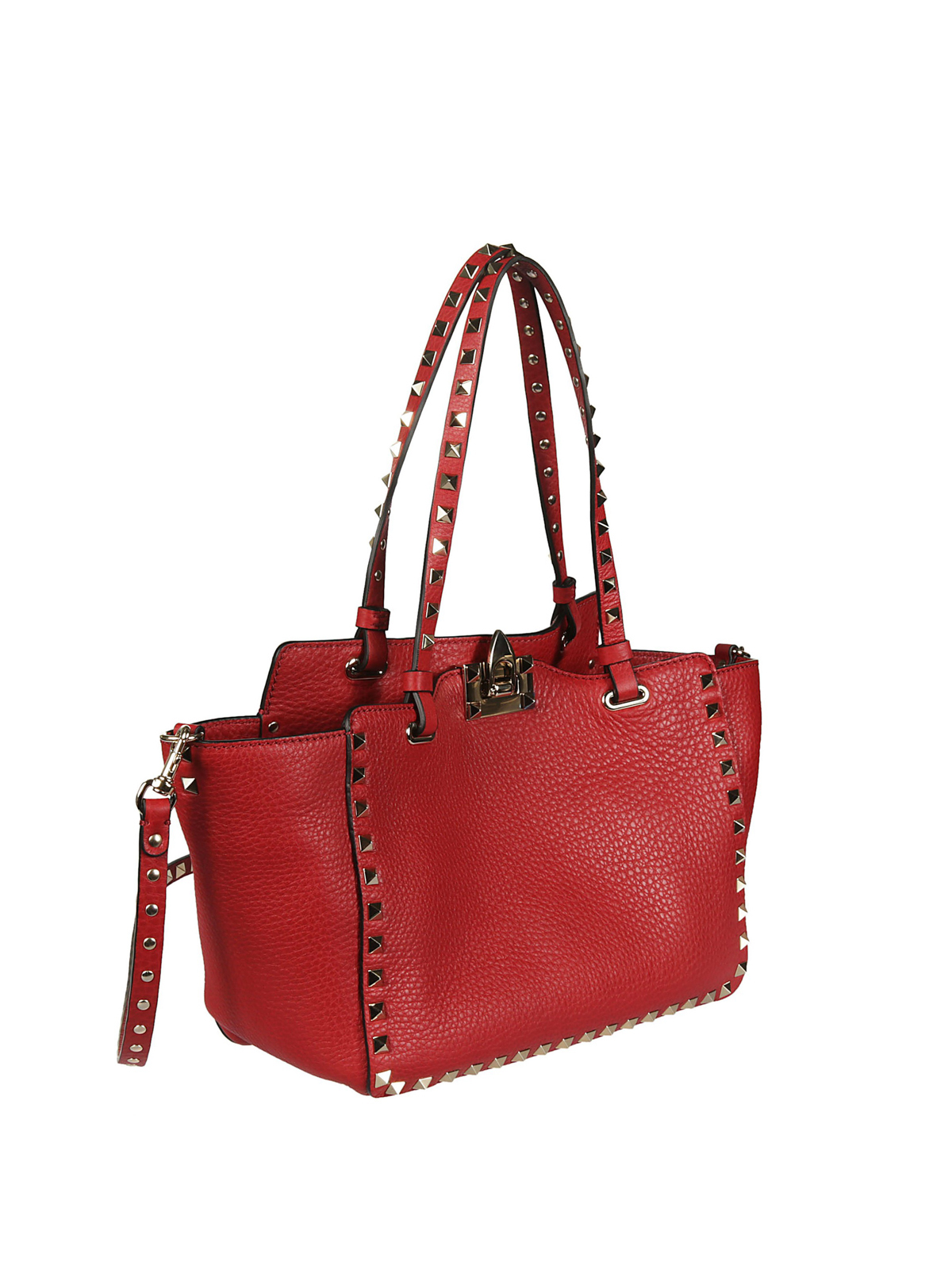 Totes bags Valentino Garavani - Rockstud small red bag - PW2B0037VSF0RO