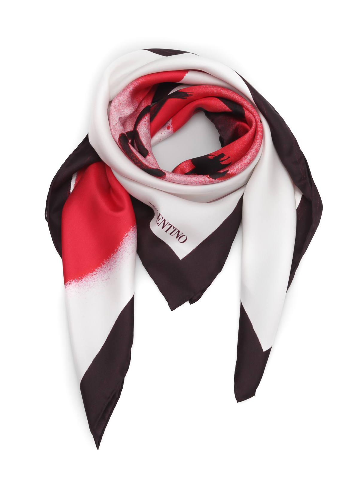 Valentino Garavani L'Amour print scarf - Women | JT2EI001LAMAS0