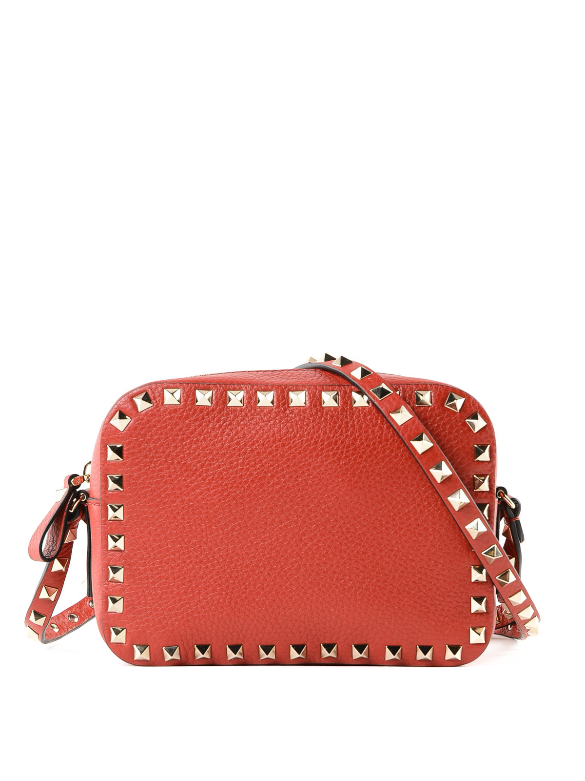 Valentino Red Rockstud Shoulder Bag