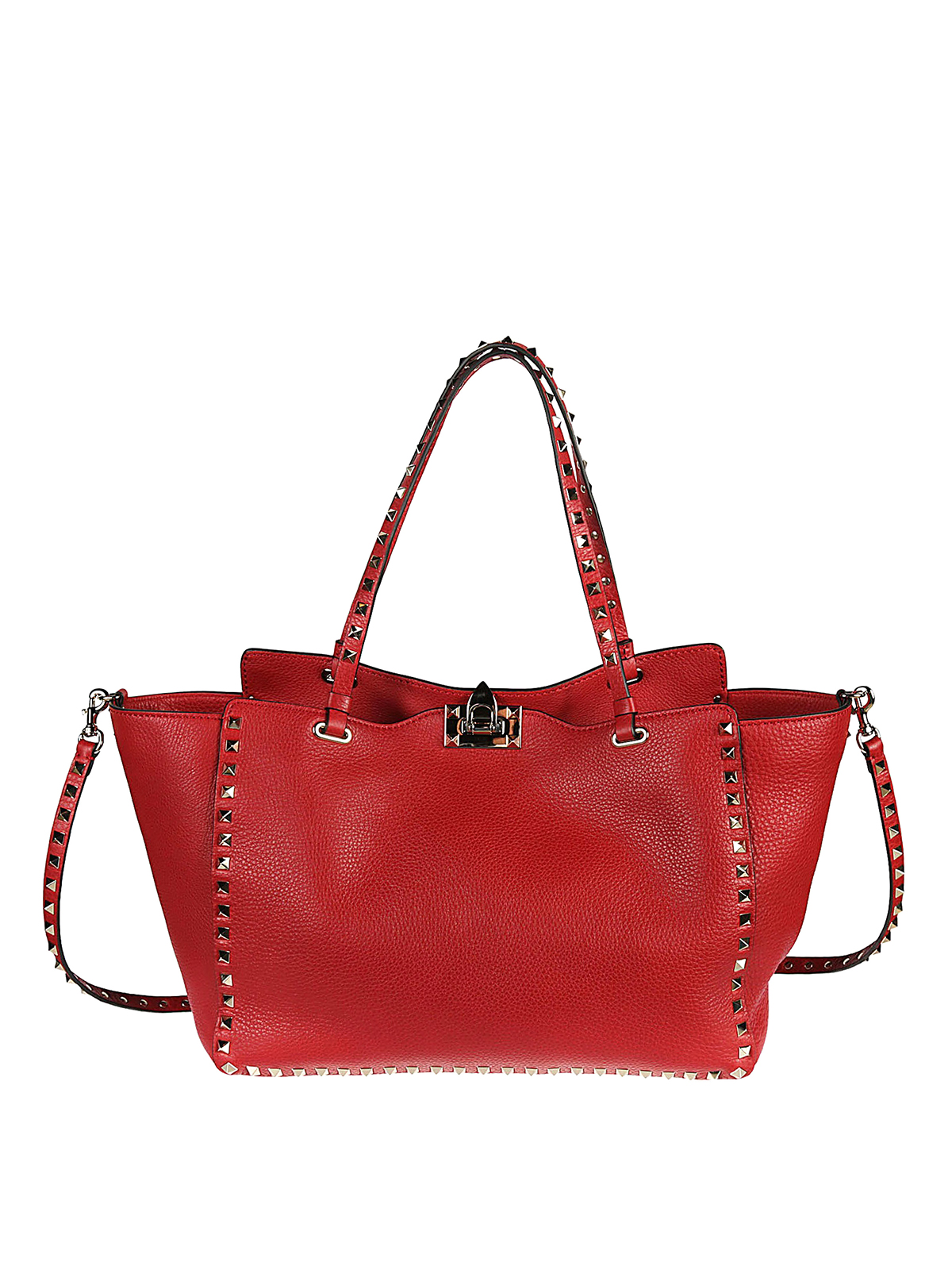 Shoulder bags Valentino Garavani - Rockstud medium red shoulder bag -  PW2B0970VSF0RO