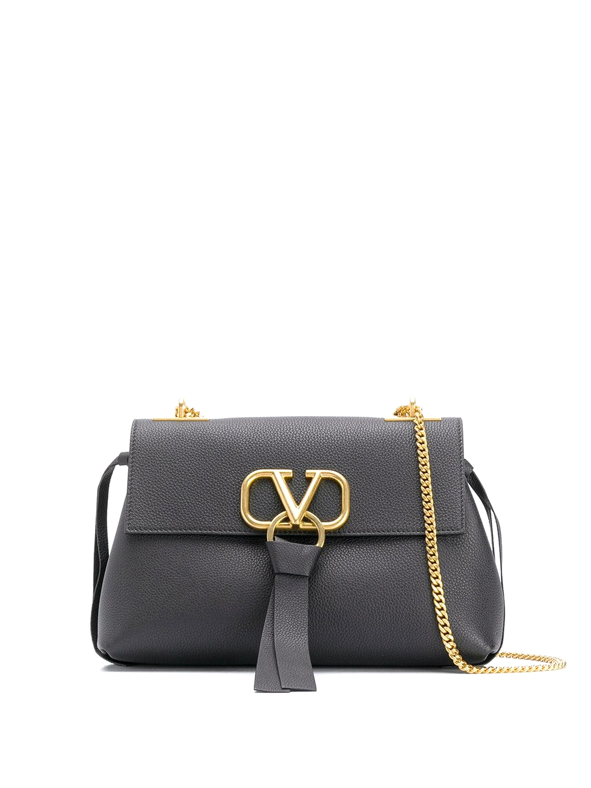 Shoulder bags Valentino Garavani - VRing black leather shoulder