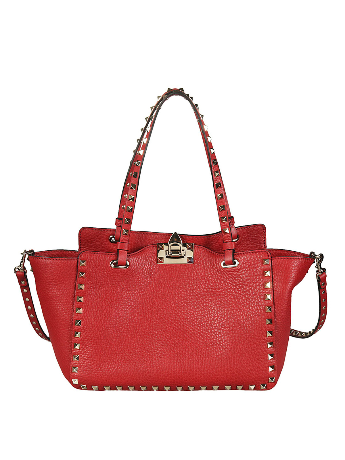Totes bags Valentino Garavani - Rockstud small red bag - PW2B0037VSF0RO