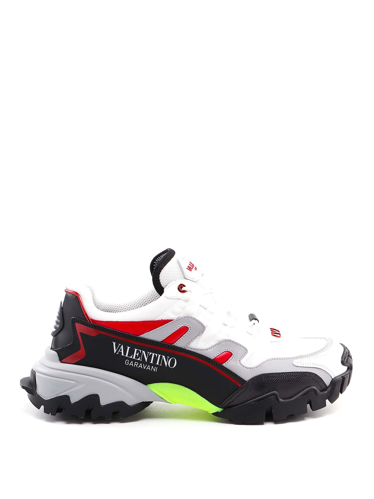Valentino garavani climbers sneaker in fabric and calfskin leather Clearance