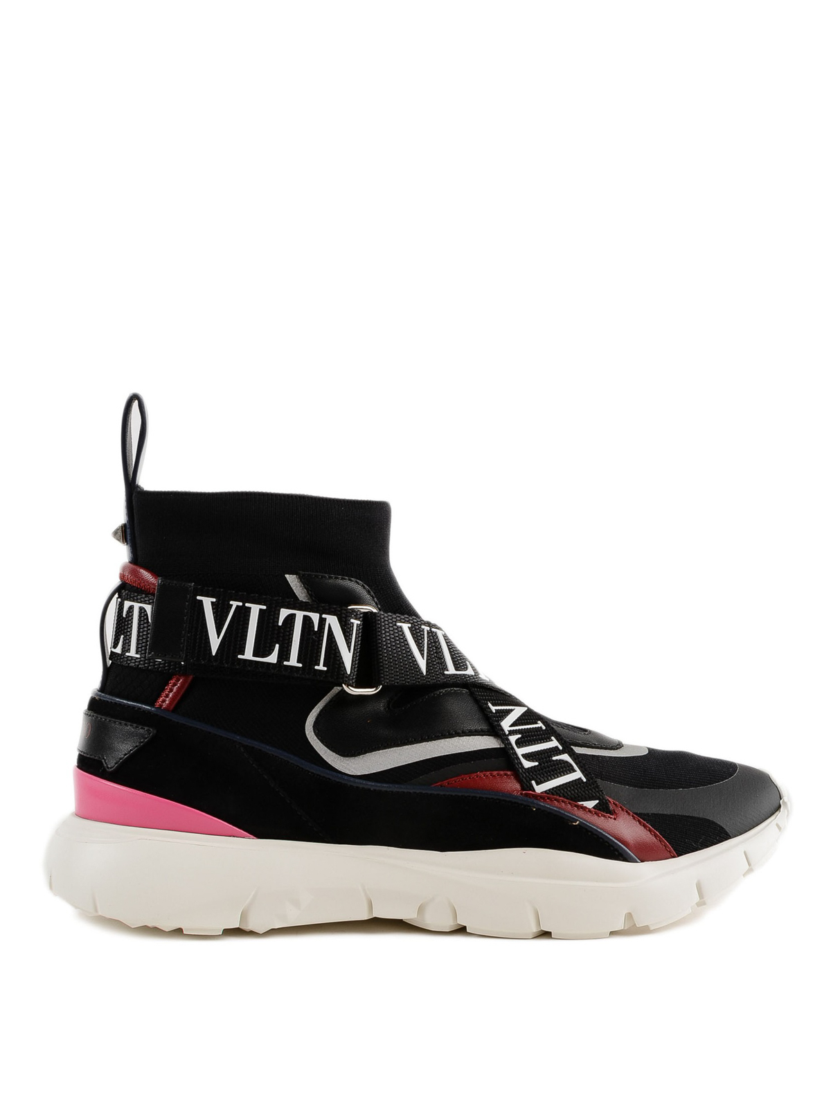 Trainers Valentino - VLTN top black sock sneakers - QW2S0H51XSTELM