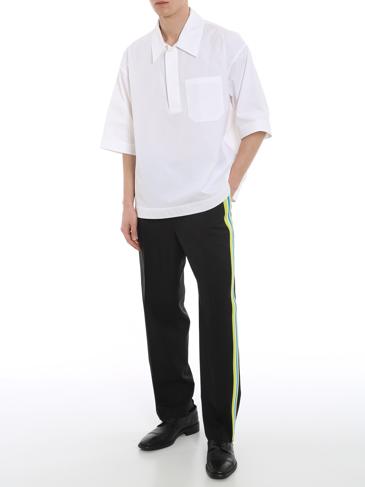 valentino メンズ　ポロシャツ　ホワイト　L 23SS valentino メンズ ポロシャツ ホワイト L 23SS