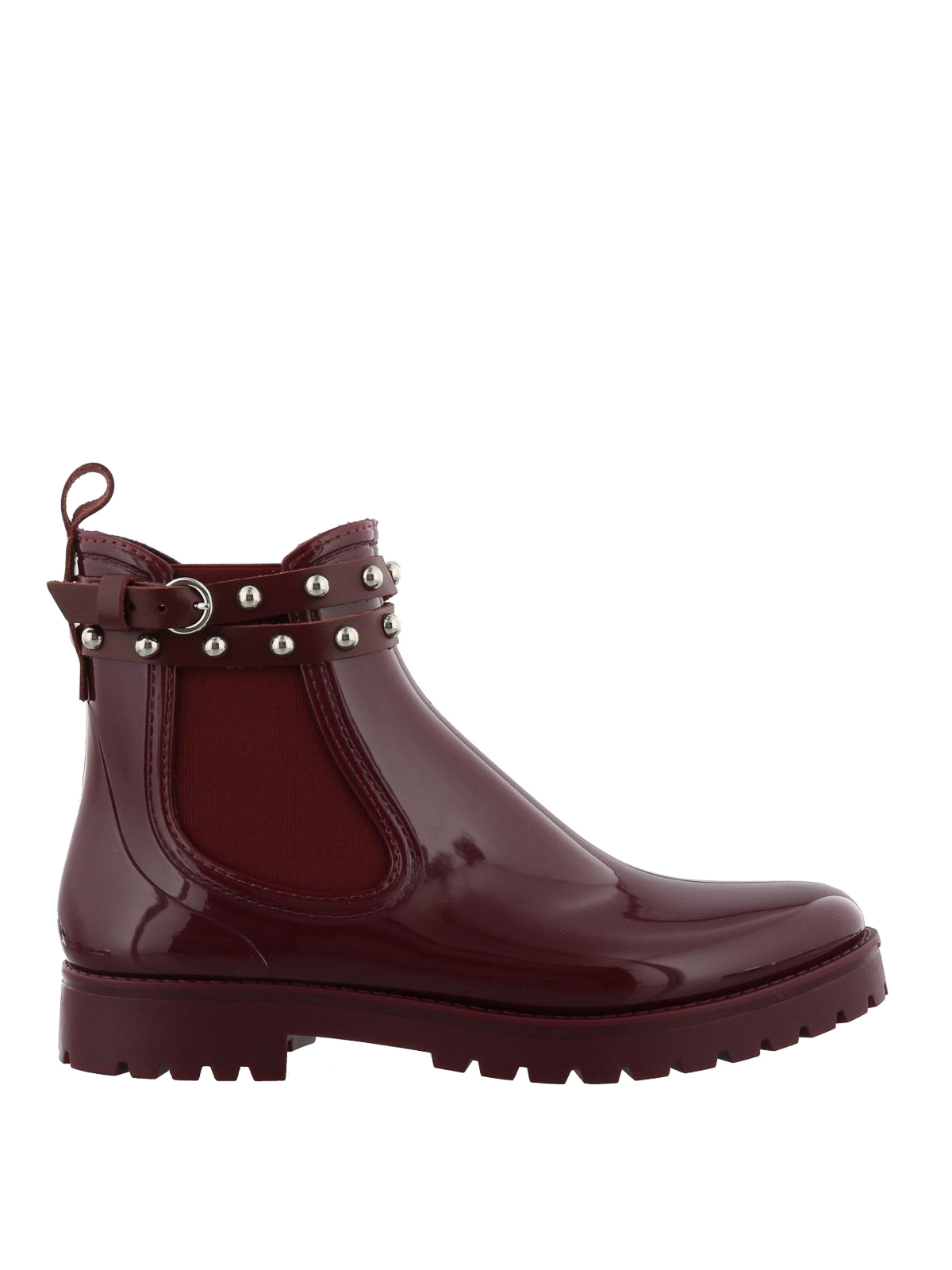 Burgundy rain boots best sale