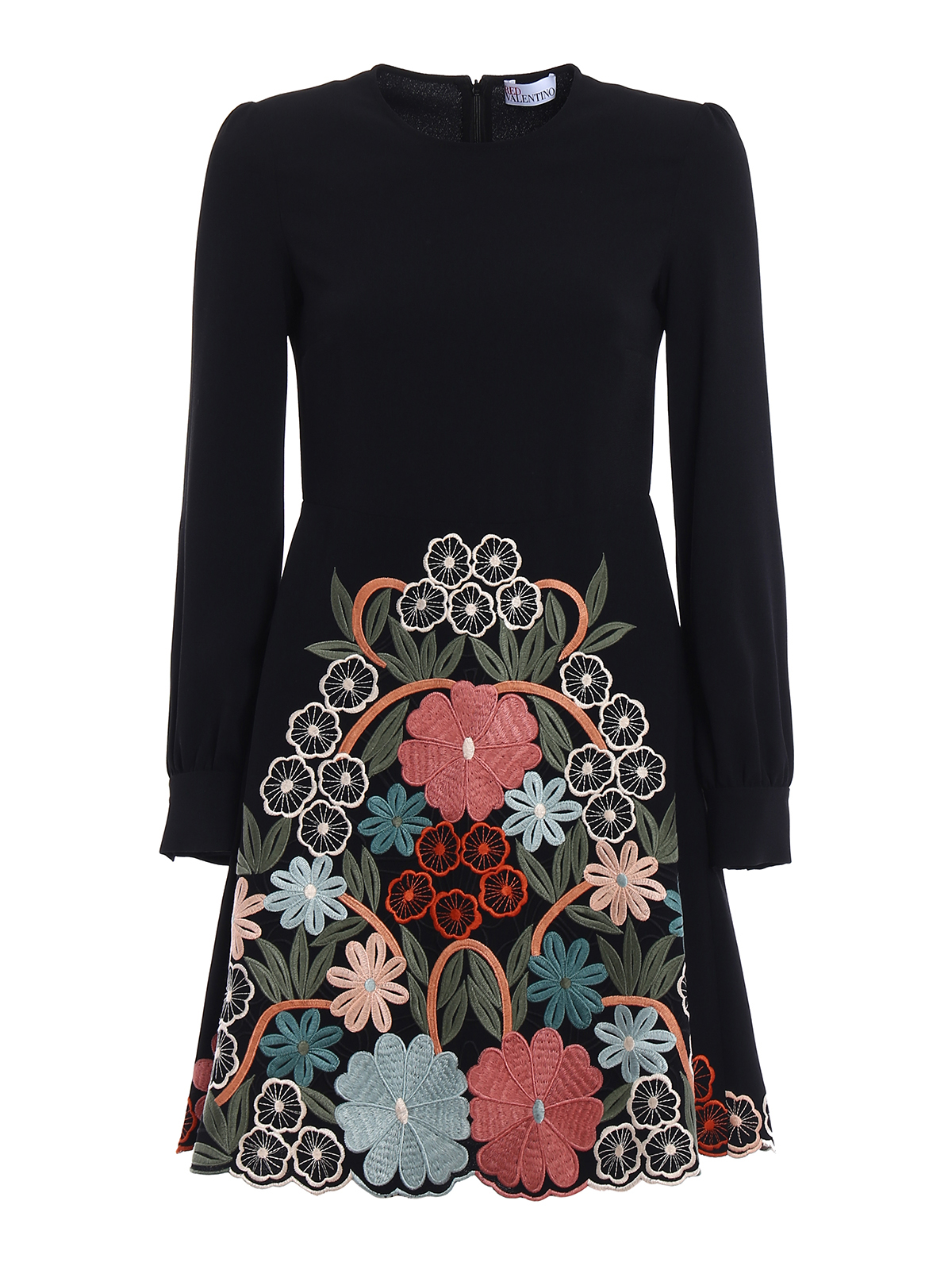 valentino embroidered floral dress Exquisite Resort 2016 Valentino by Pierpaolo Piccioli & Maria Grazia C –  Shrimpton Couture main image 1