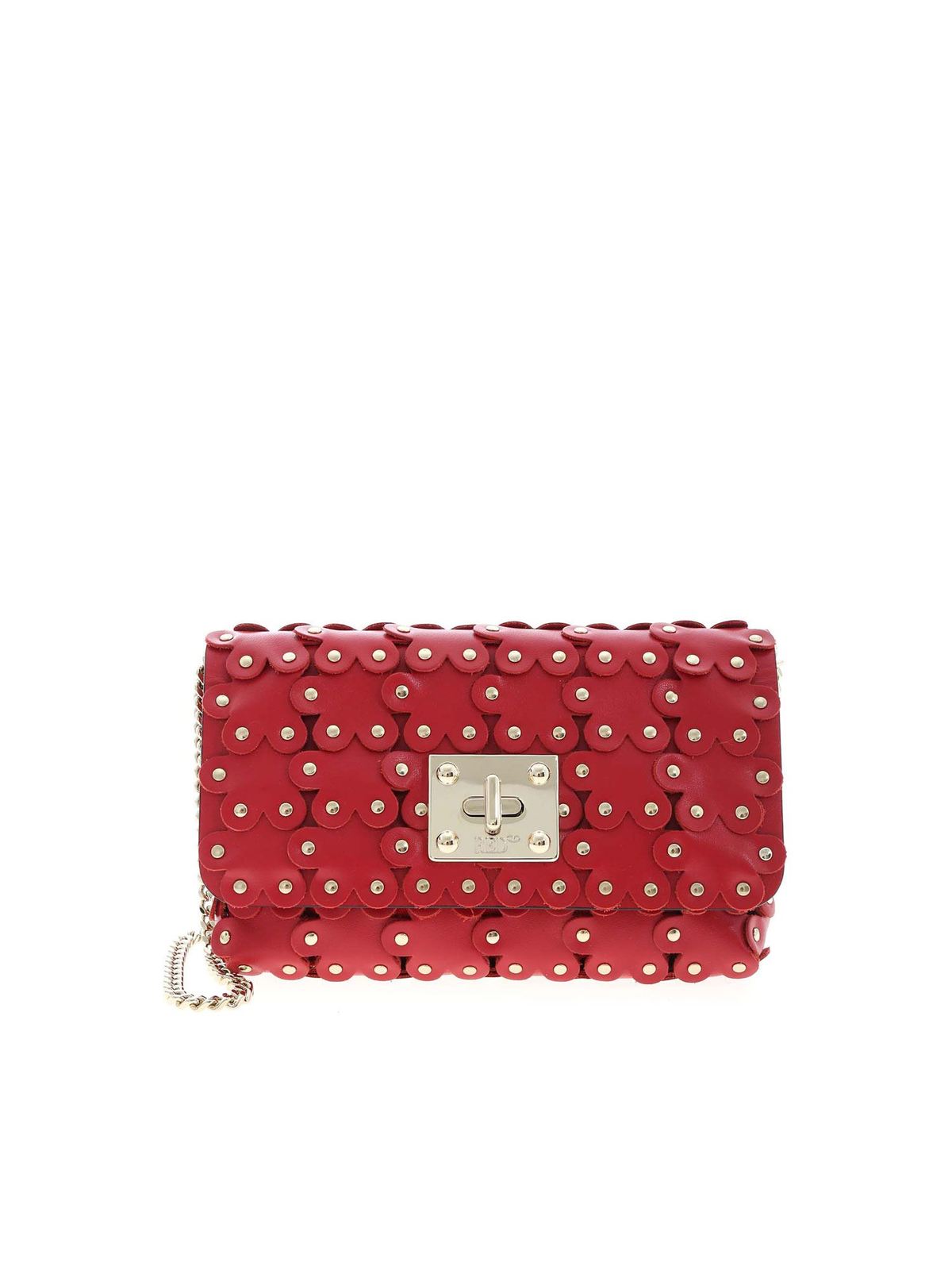 Cross body bags Valentino Red - Flower Puzzle shoulder bag in red -  UQ2B0B69BWQ38Z