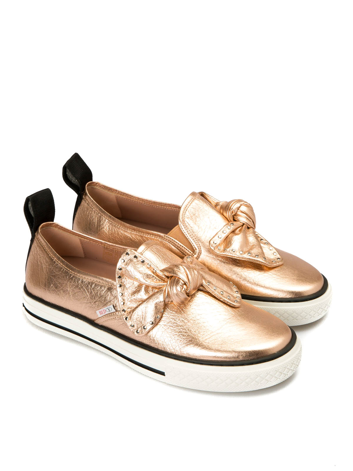Valentino Red スニーカー - ローズゴールド|NQ2S0970EMB377