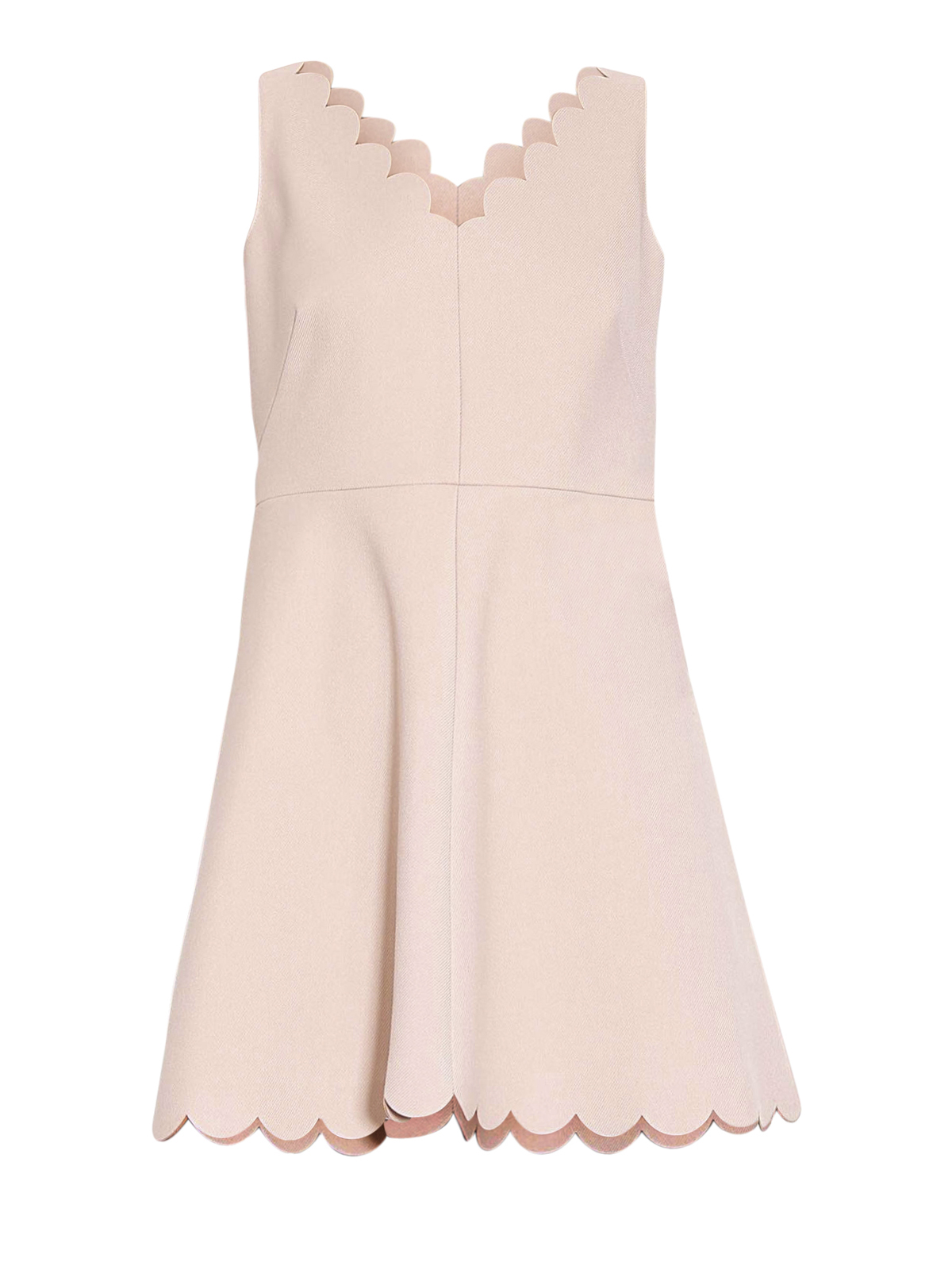 Valentino scalloped dress sale