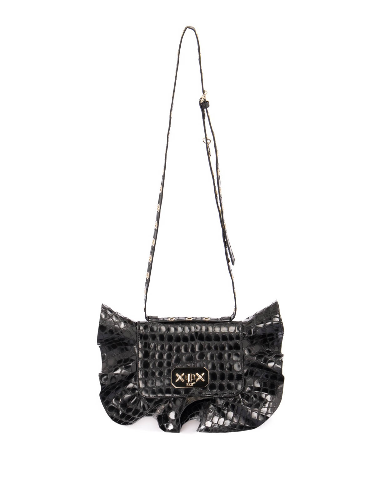 RED Valentino Rock Ruffles Chain Bag